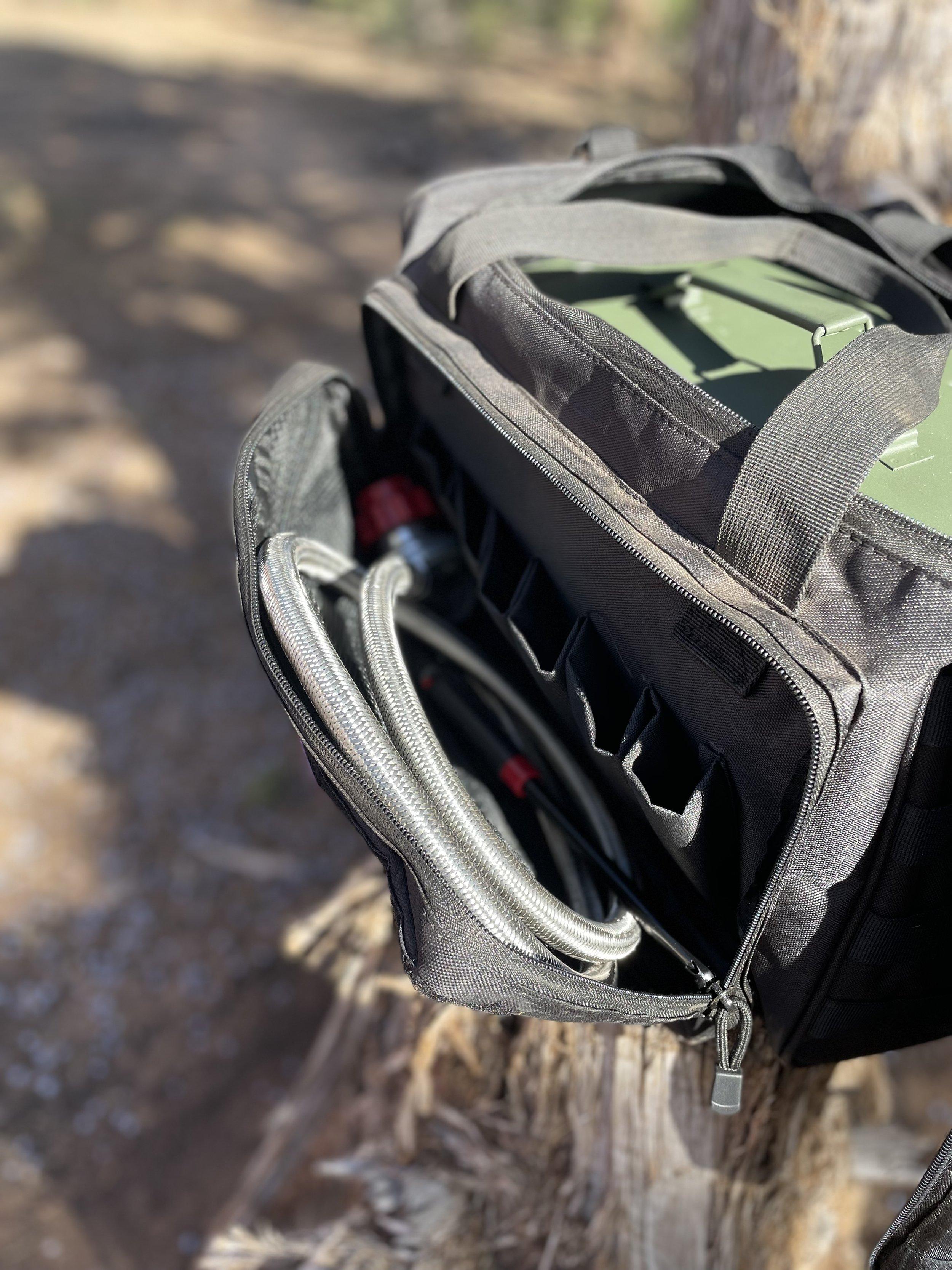 Naked LavaBox Combo: Color-changing fire pit with Over/Under and Bugout Bag - Energize Trek