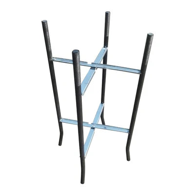 20Ft Commercial Grade Street/Parking/Flag Light Pole, Aluminum + Cage 1-Pack - Energize Trek