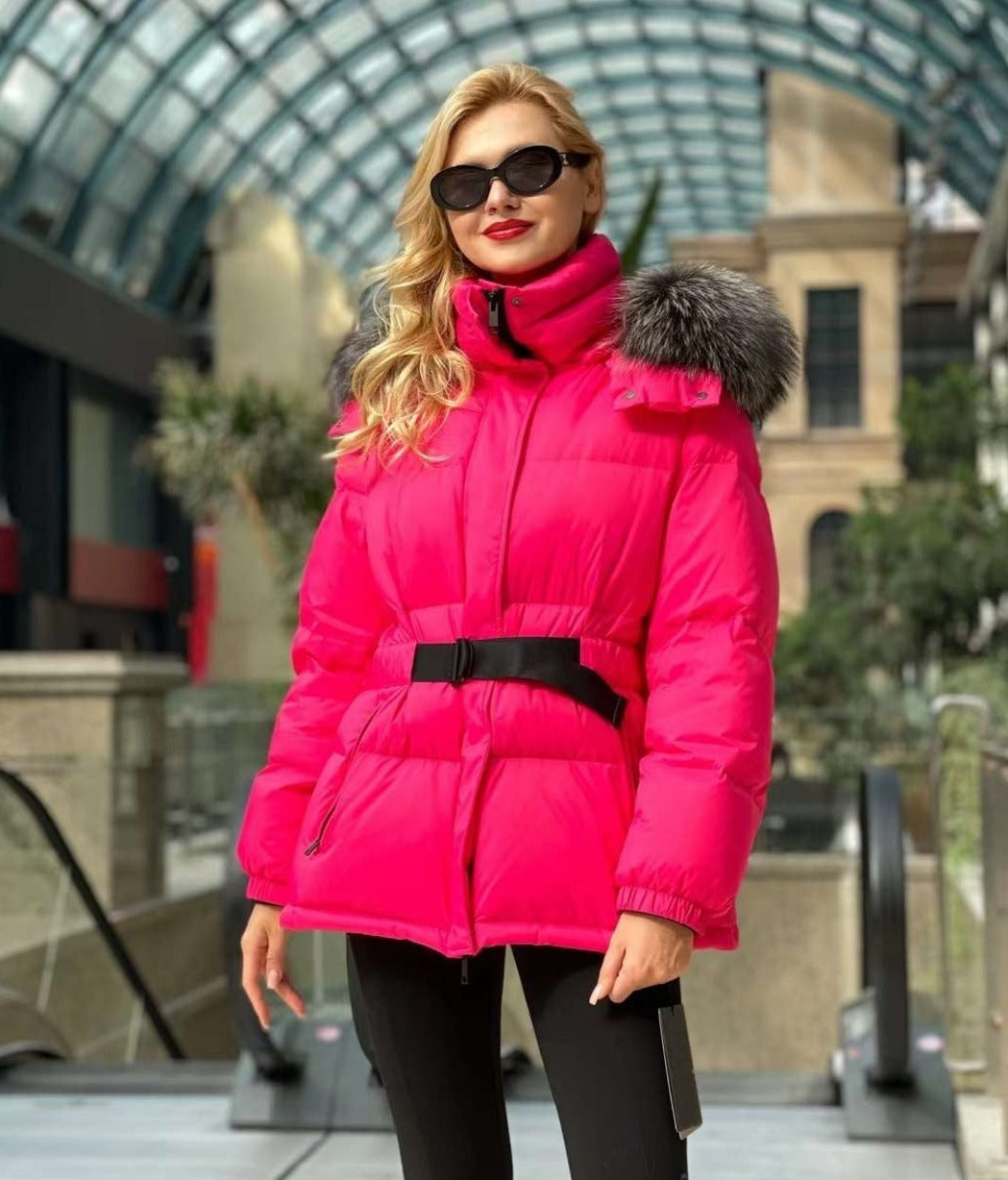 Genuine Silver Fox Down Fill Jacket - Energize Trek