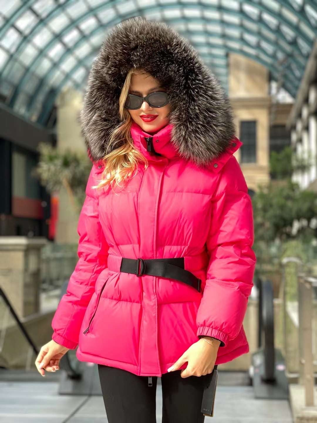 Genuine Silver Fox Down Fill Jacket - Energize Trek