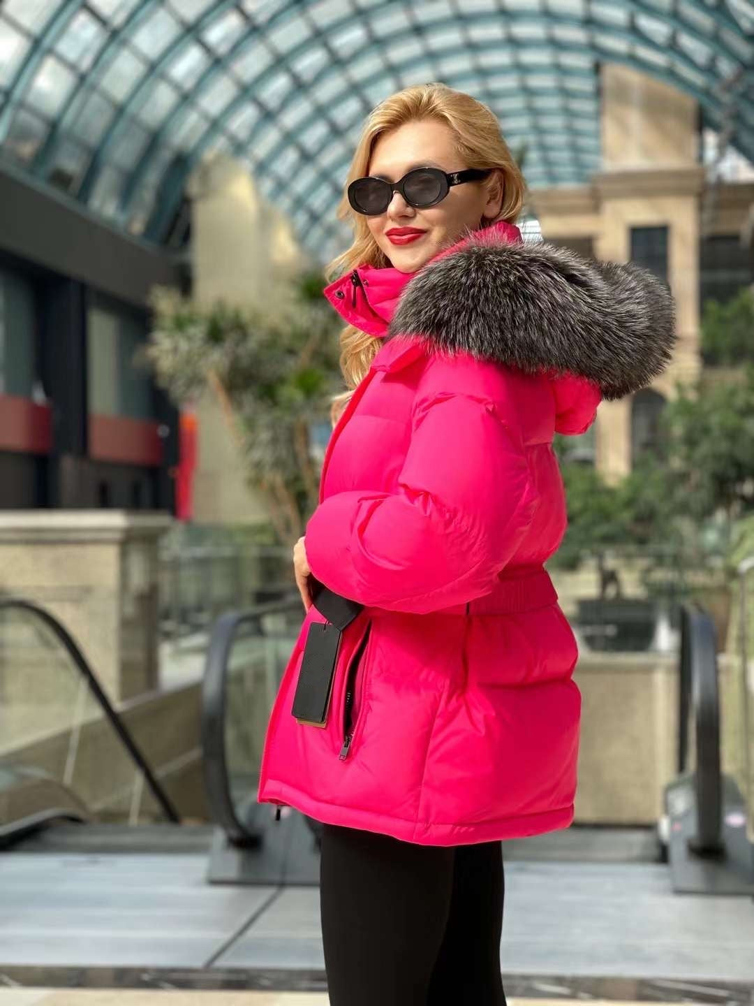 Genuine Silver Fox Down Fill Jacket - Energize Trek