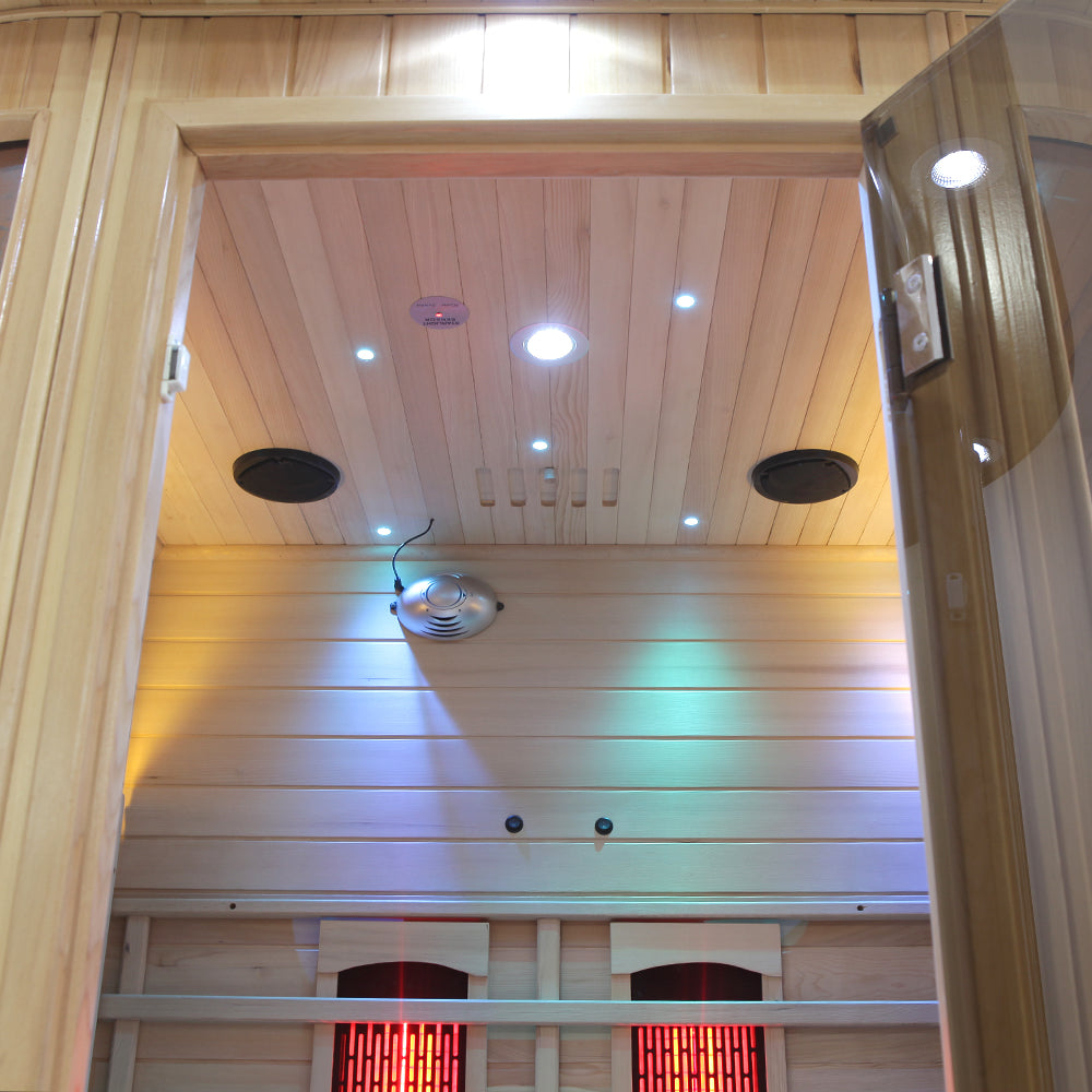 SAUNA EVOLUTION® Full Spectrum Indoor Sauna Room Far Infrared 10 - Energize Trek