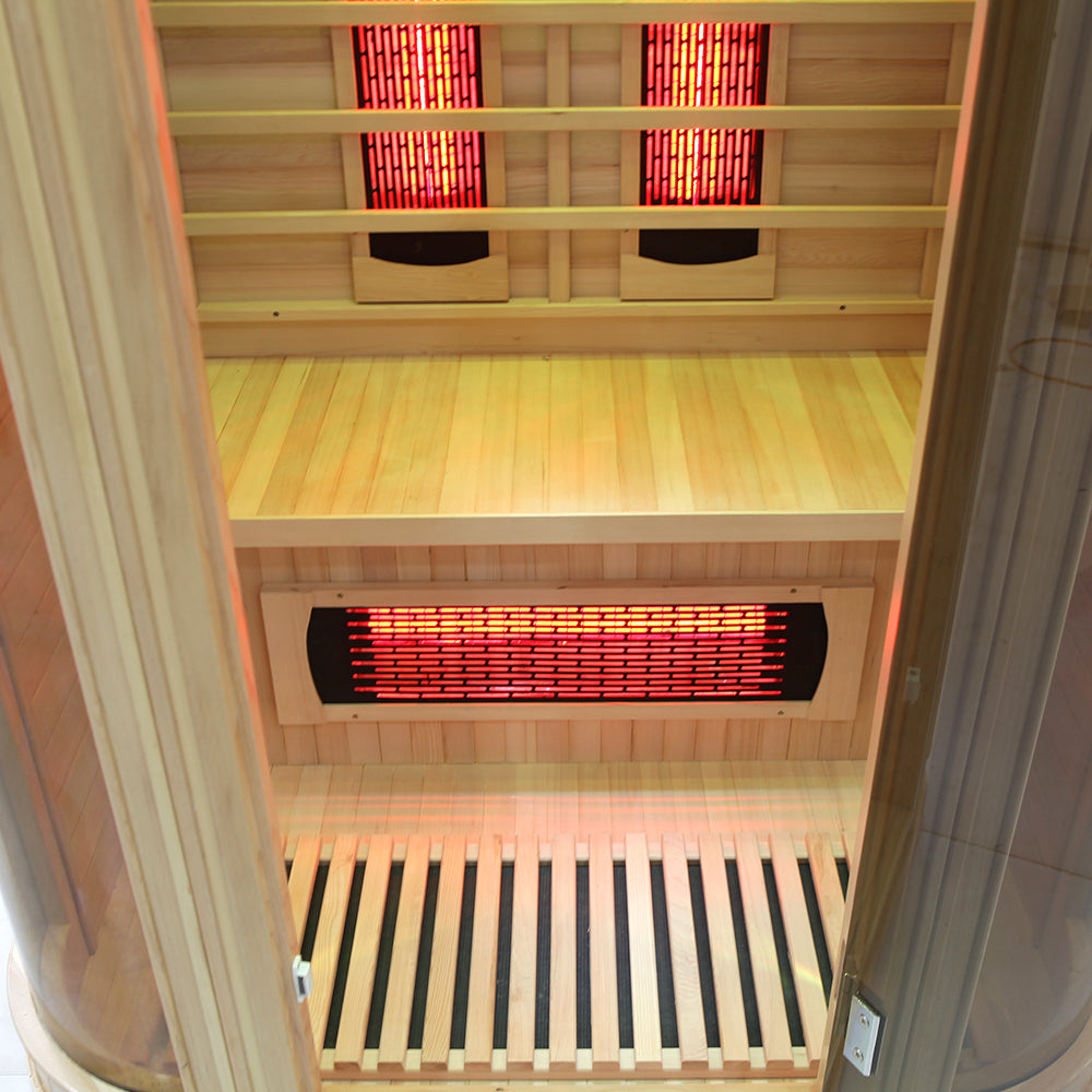 SAUNA EVOLUTION® Full Spectrum Indoor Sauna Room Far Infrared 10 - Energize Trek