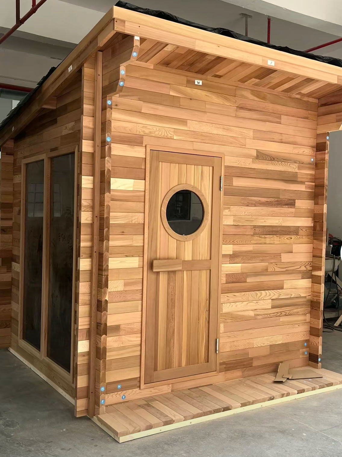 SAUNA EVOLUTION® Cabin Sauna Eco Oasis 3 - Energize Trek