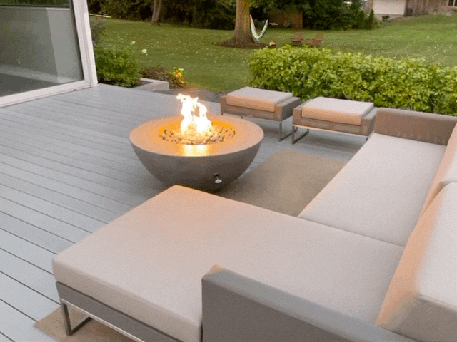 Conique | Concrete Fire Bowl - Energize Trek