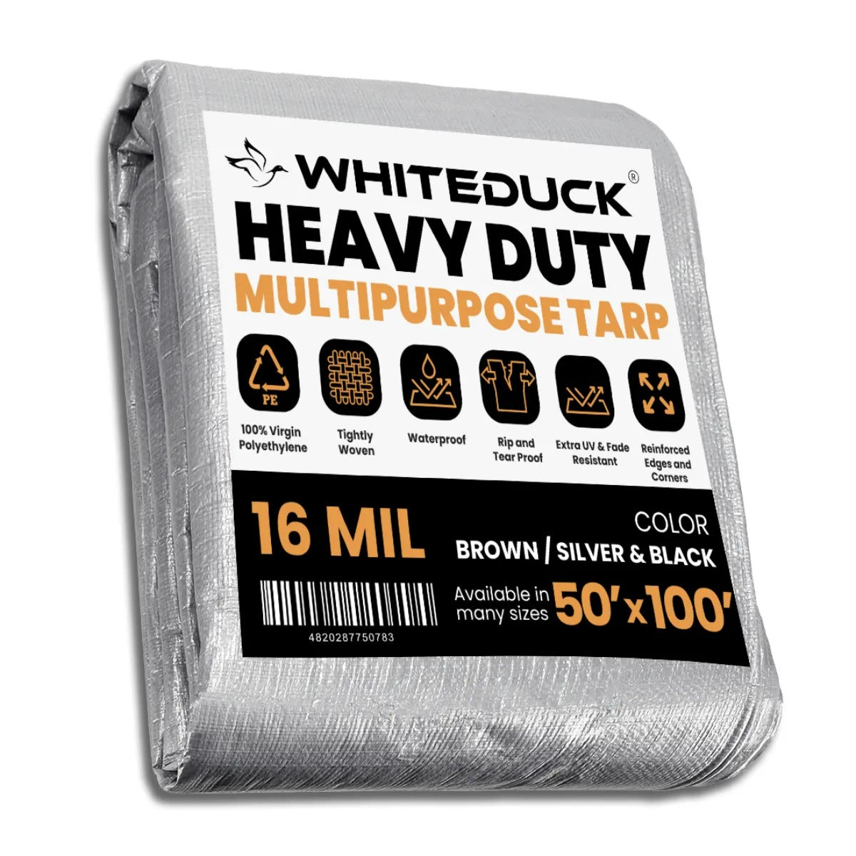 50' x 100' Super Heavy Duty Poly Tarp - Energize Trek