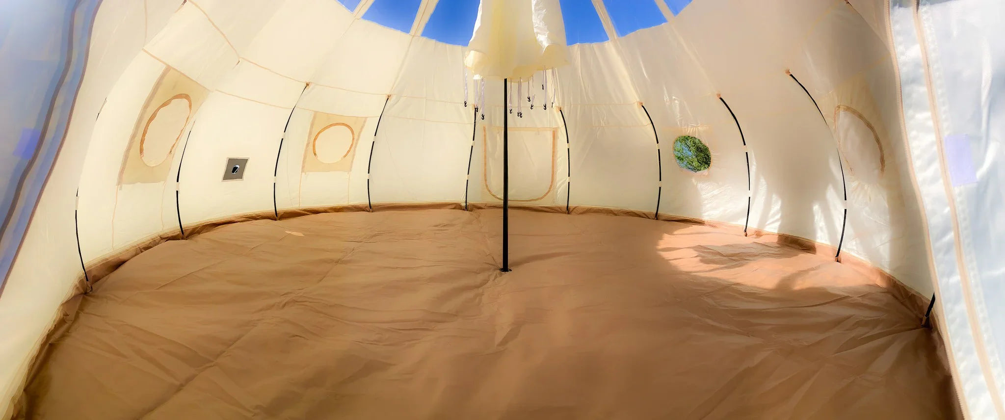 Astral Glamping Tent | 3 Sizes | 13, 16, 20-Foot - Energize Trek