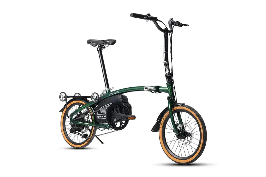 CYKE Kingfisher Mid-Drive Folding eBike - Energize Trek