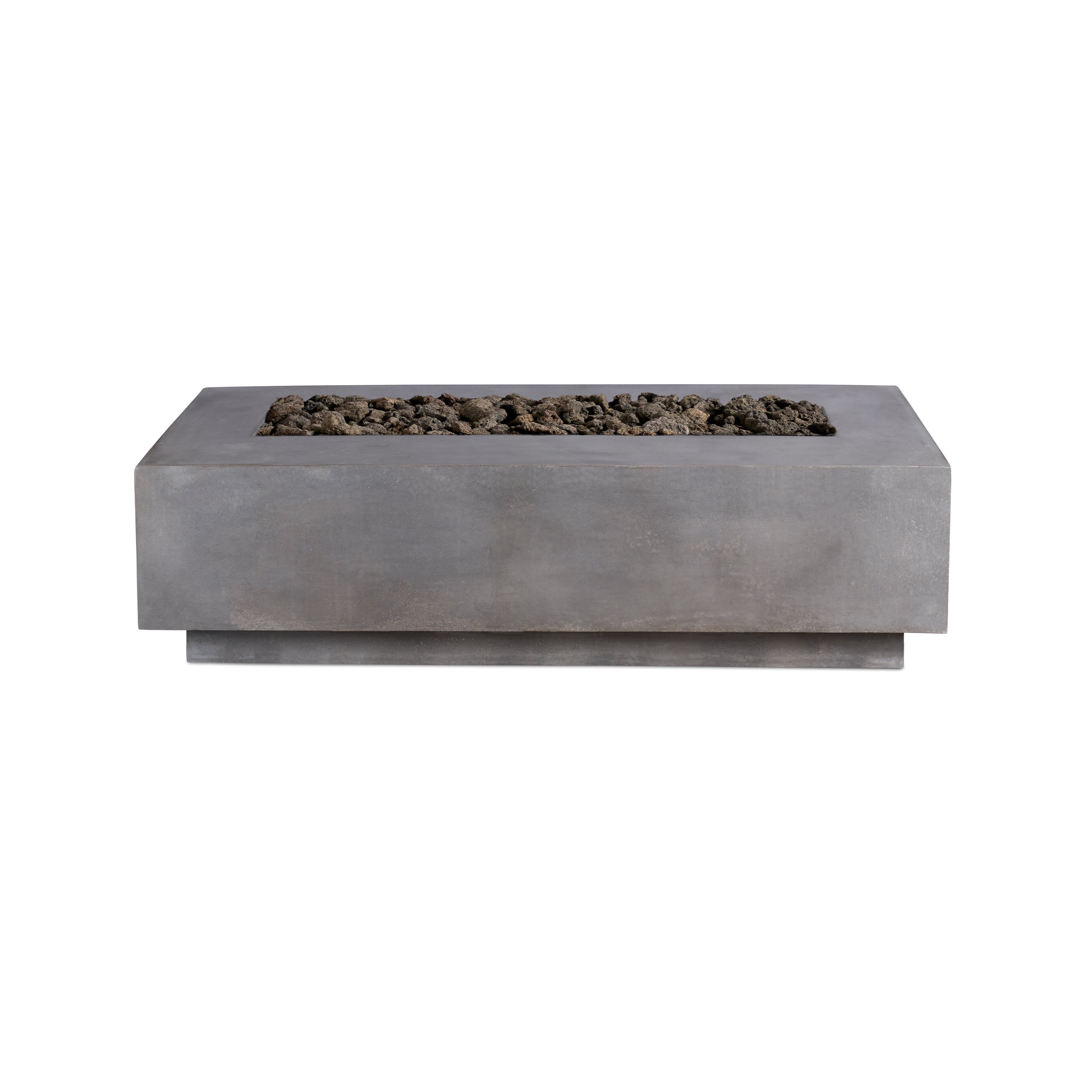 Lineal | Rectangular Concrete Fire Table - Energize Trek