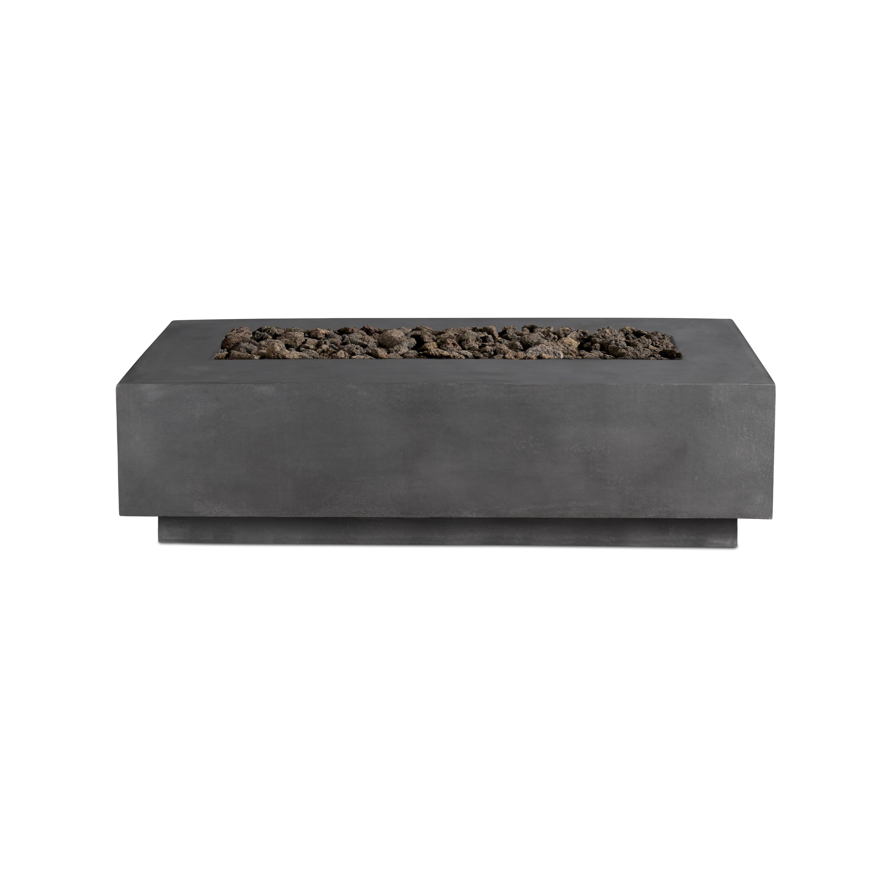 Lineal | Rectangular Concrete Fire Table - Energize Trek