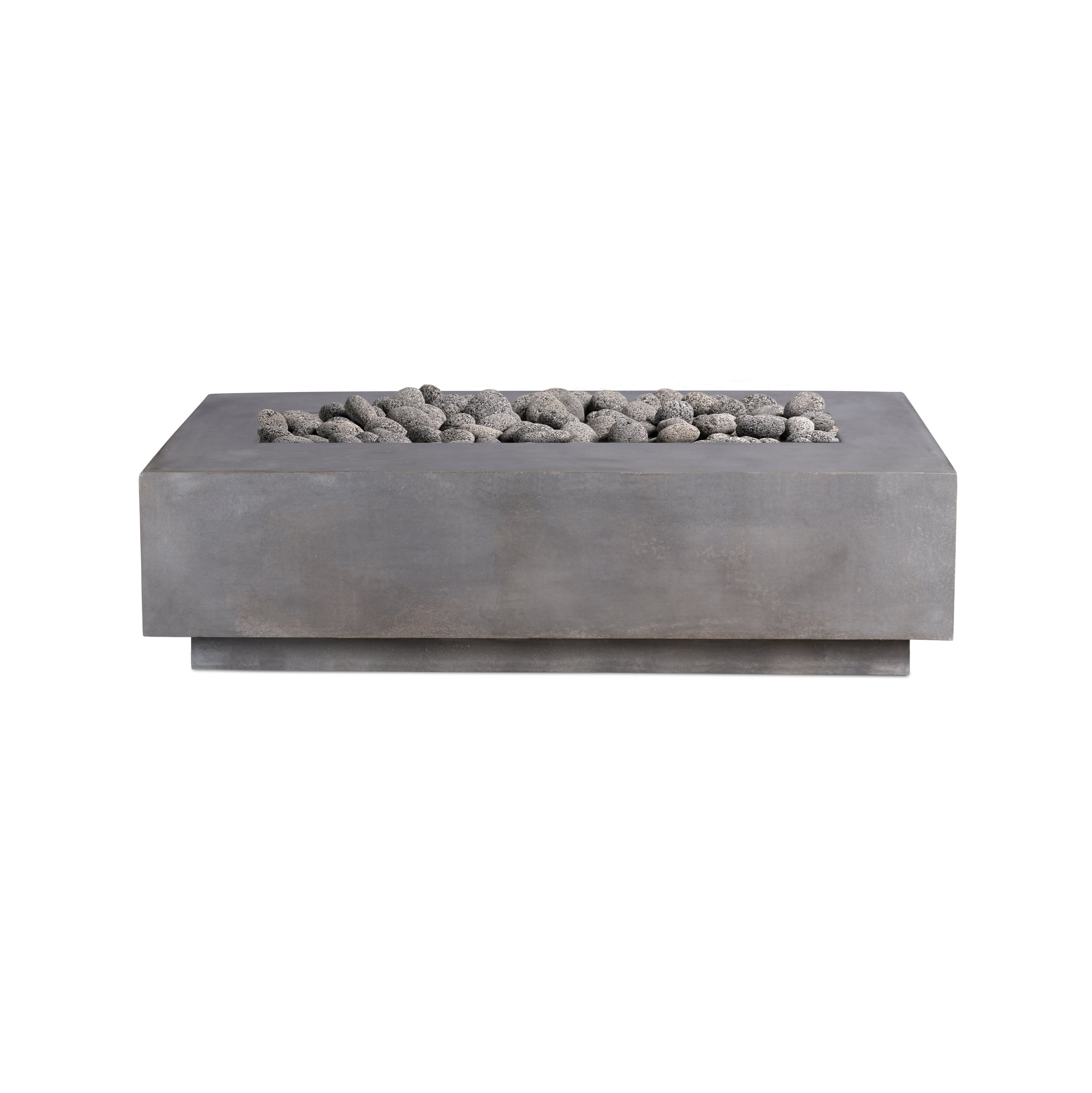 Lineal | Rectangular Concrete Fire Table - Energize Trek