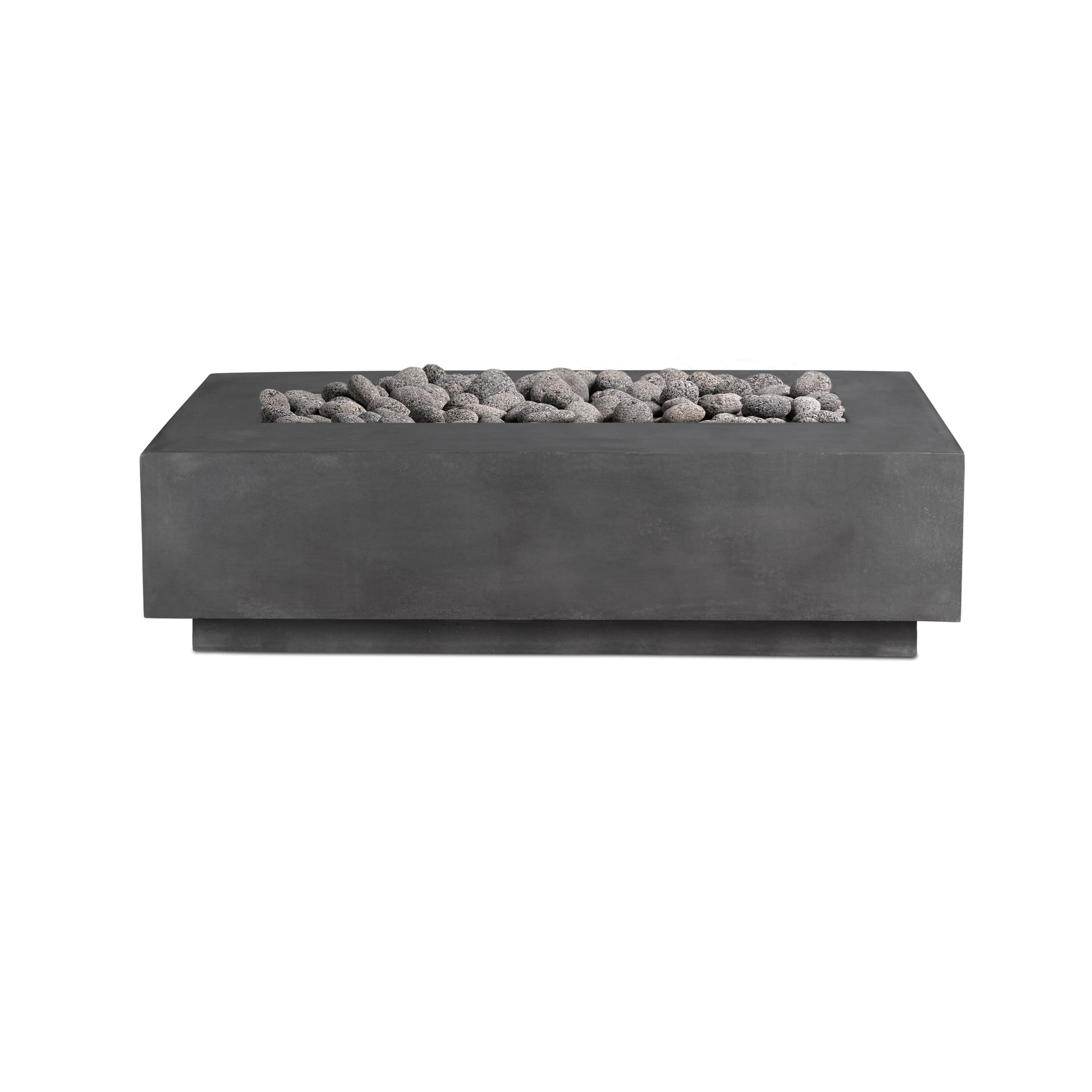 Lineal | Rectangular Concrete Fire Table - Energize Trek