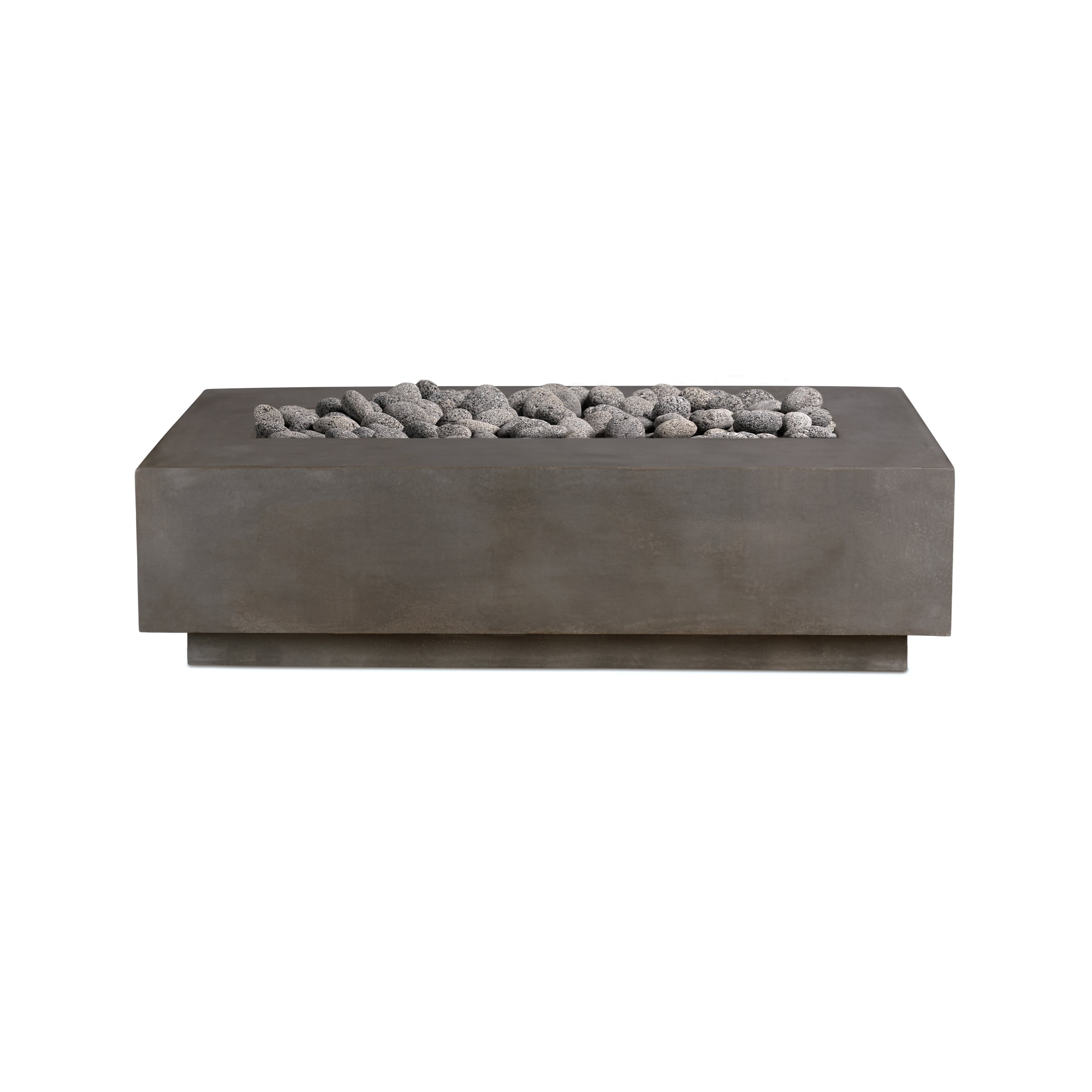 Lineal | Rectangular Concrete Fire Table - Energize Trek