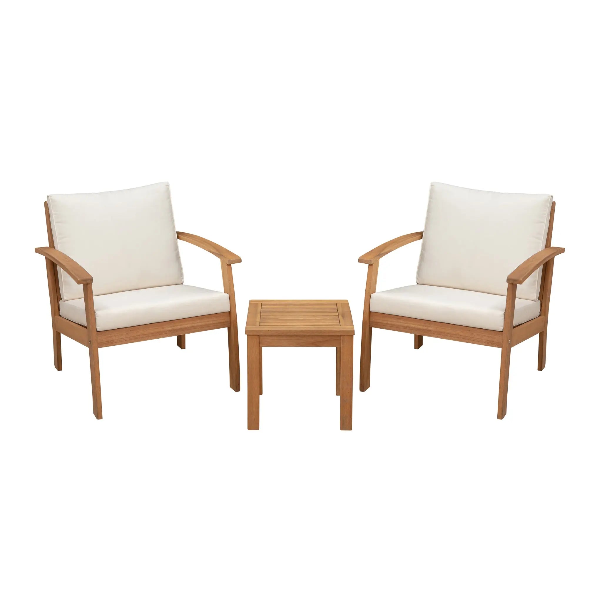 Lio/Oslo Wooden Side Table - Energize Trek