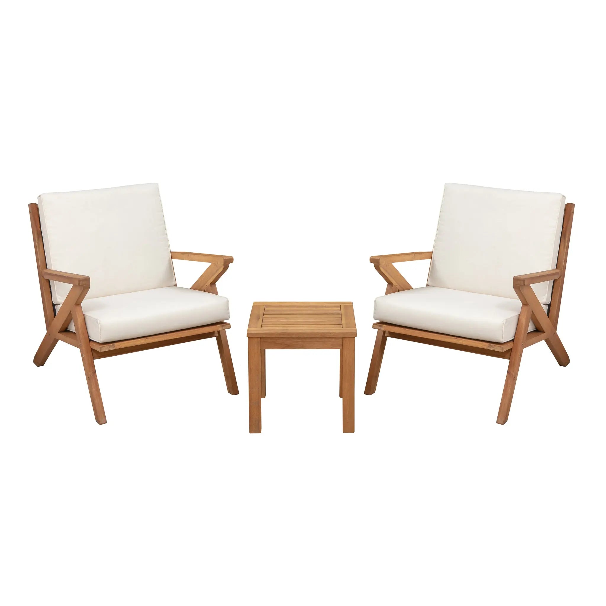 Lio/Oslo Wooden Side Table - Energize Trek