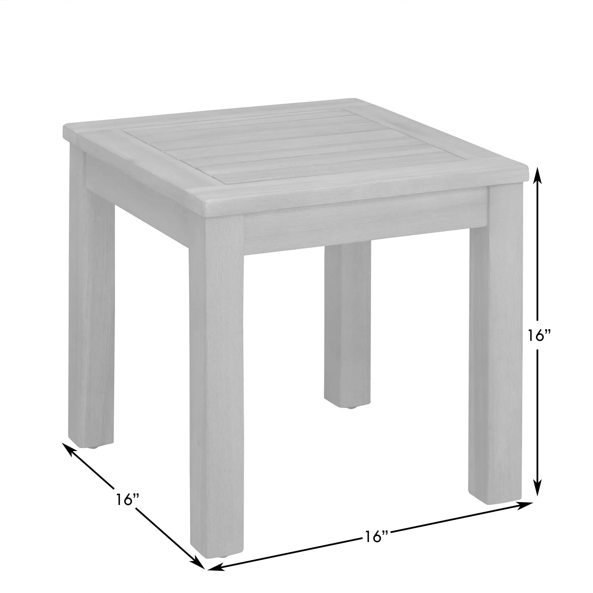 Lio/Oslo Wooden Side Table - Energize Trek