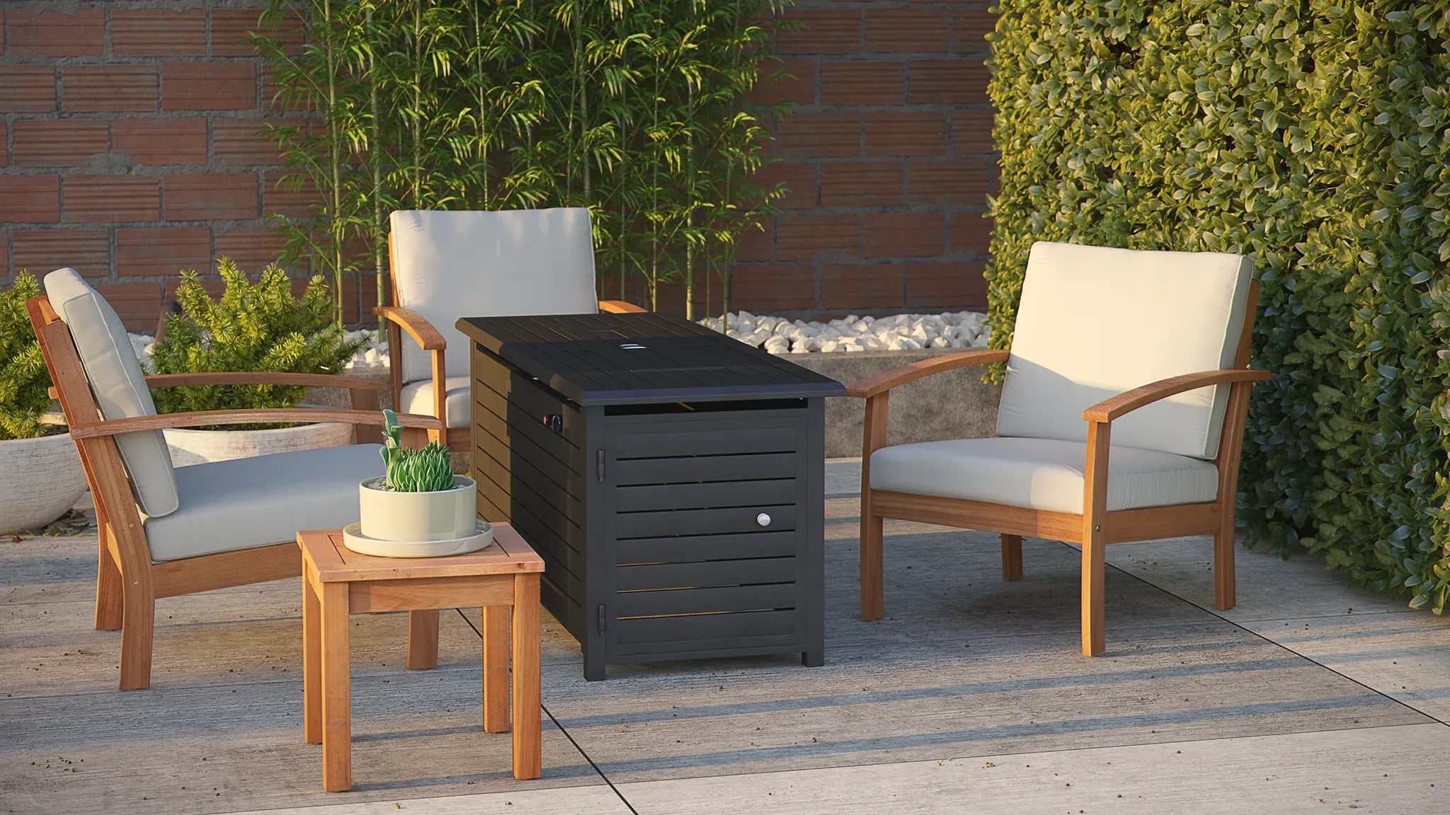 Lio Wooden Armchair - Energize Trek
