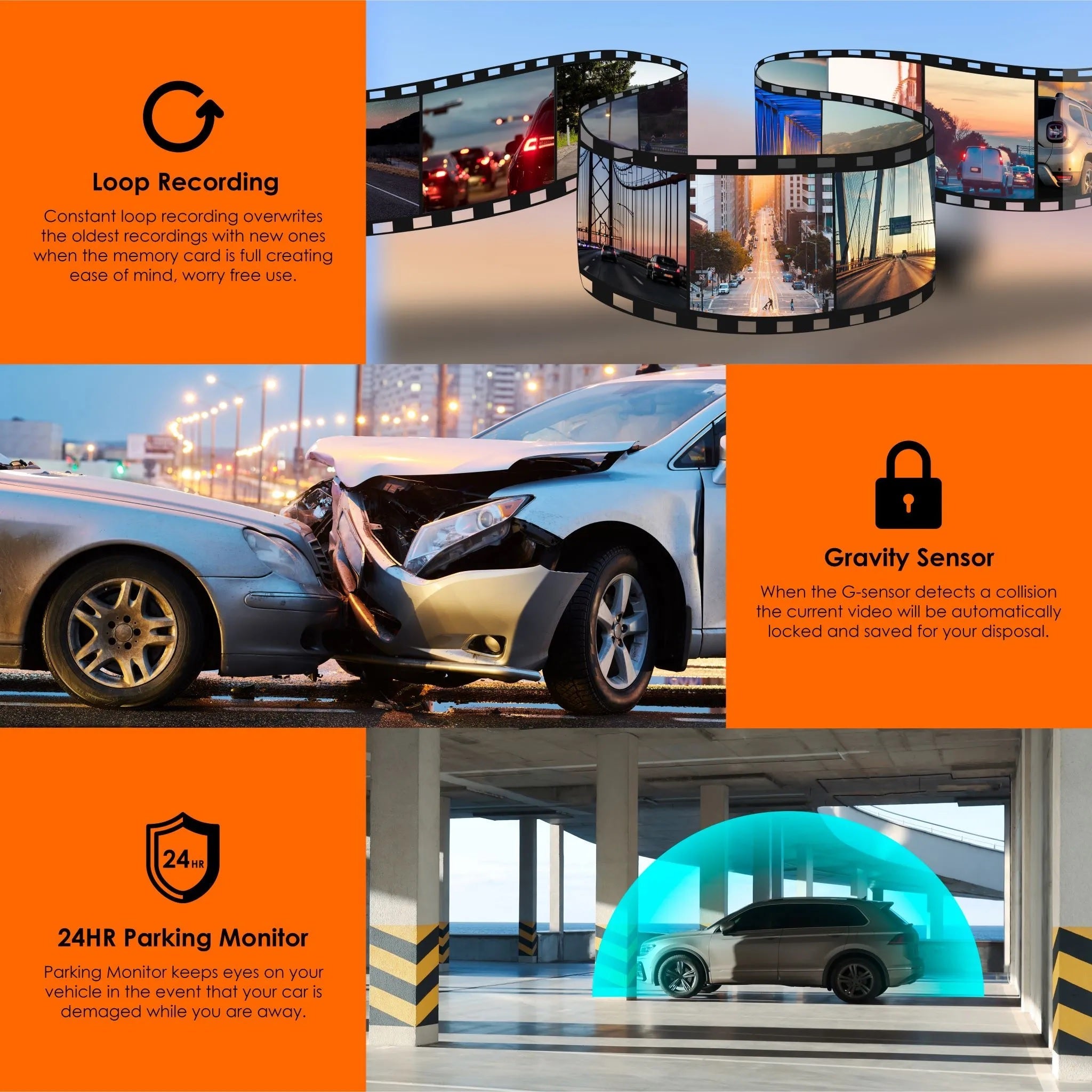 Rexing V55 Dash Cam – 4K Modular Capabilities, 5.0 GHz Wi-Fi, and GPS Car Dash Camera Recorder - Energize Trek