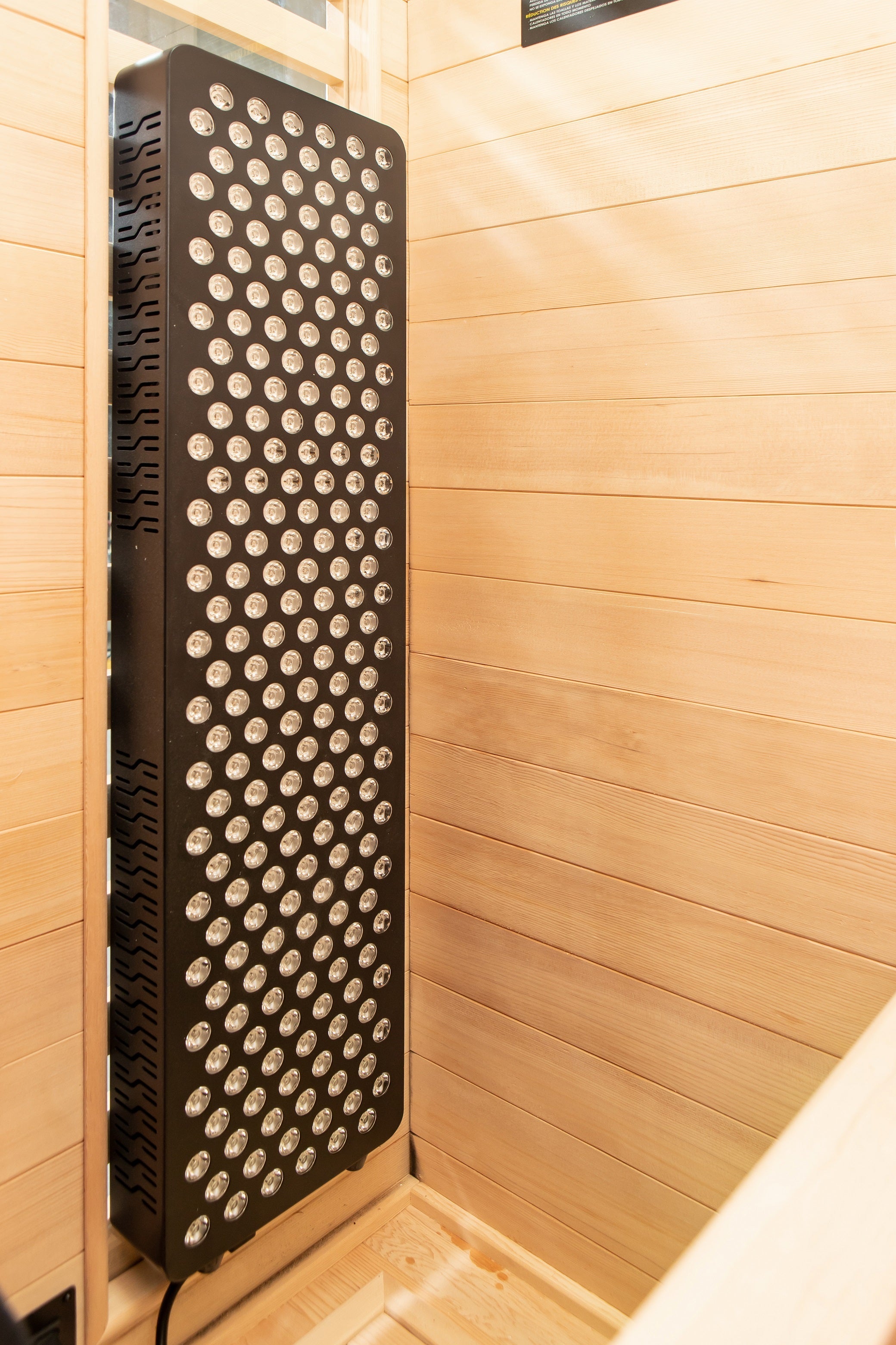 Peak Saunas Shasta 1-Person Full Spectrum Infrared Sauna with XL Medical-Grade Red Light Therapy & Smart WiFi App Control - Energize Trek