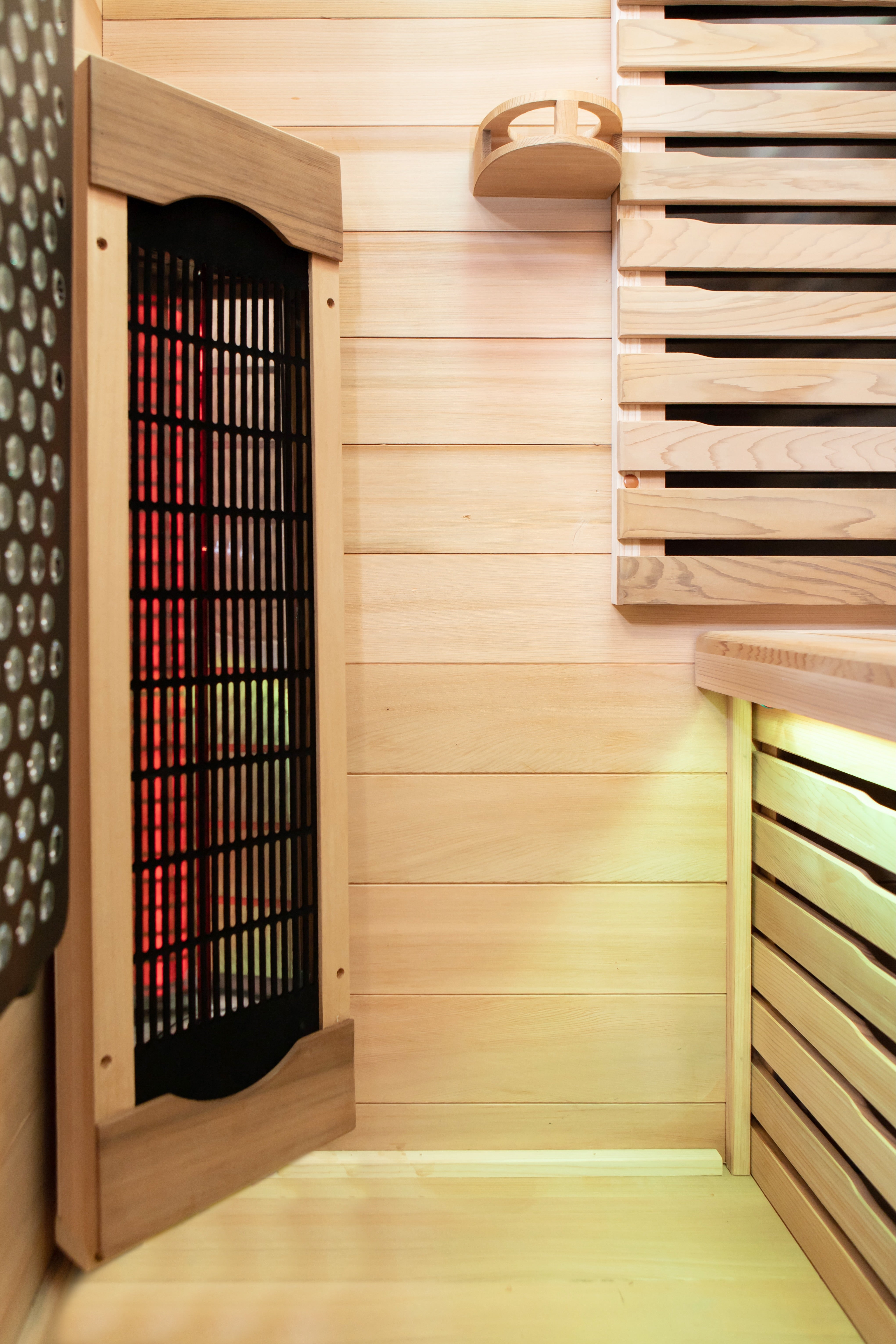 Peak Saunas Fuji 2-Person Full Spectrum Infrared Sauna with XL Medical-Grade Red Light Therapy & Smart WiFi App Control - Energize Trek