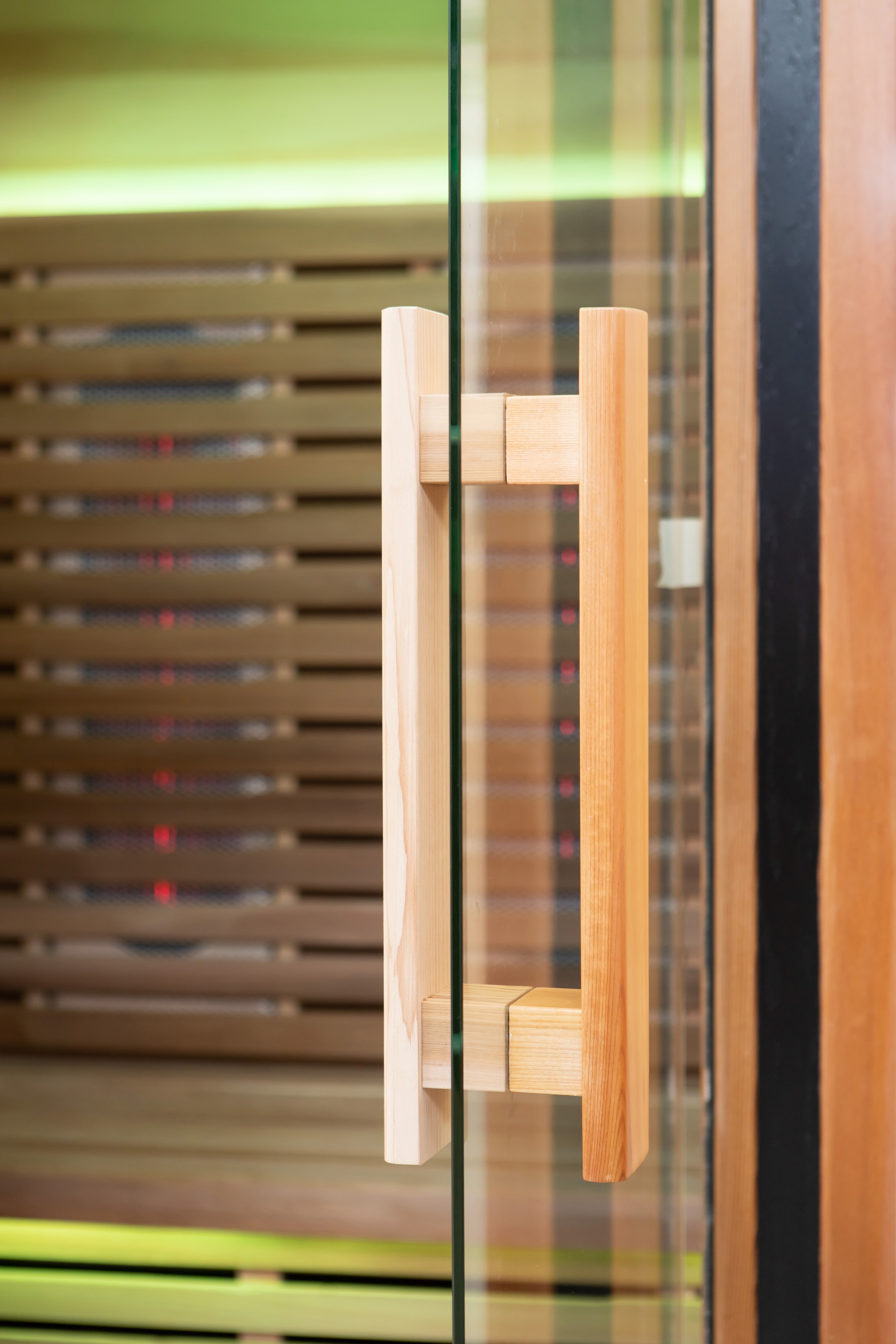 Peak Saunas Rainier 1-Person Full Spectrum Infrared Sauna with XL Medical-Grade Red Light Therapy & Smart WiFi App Control - Energize Trek