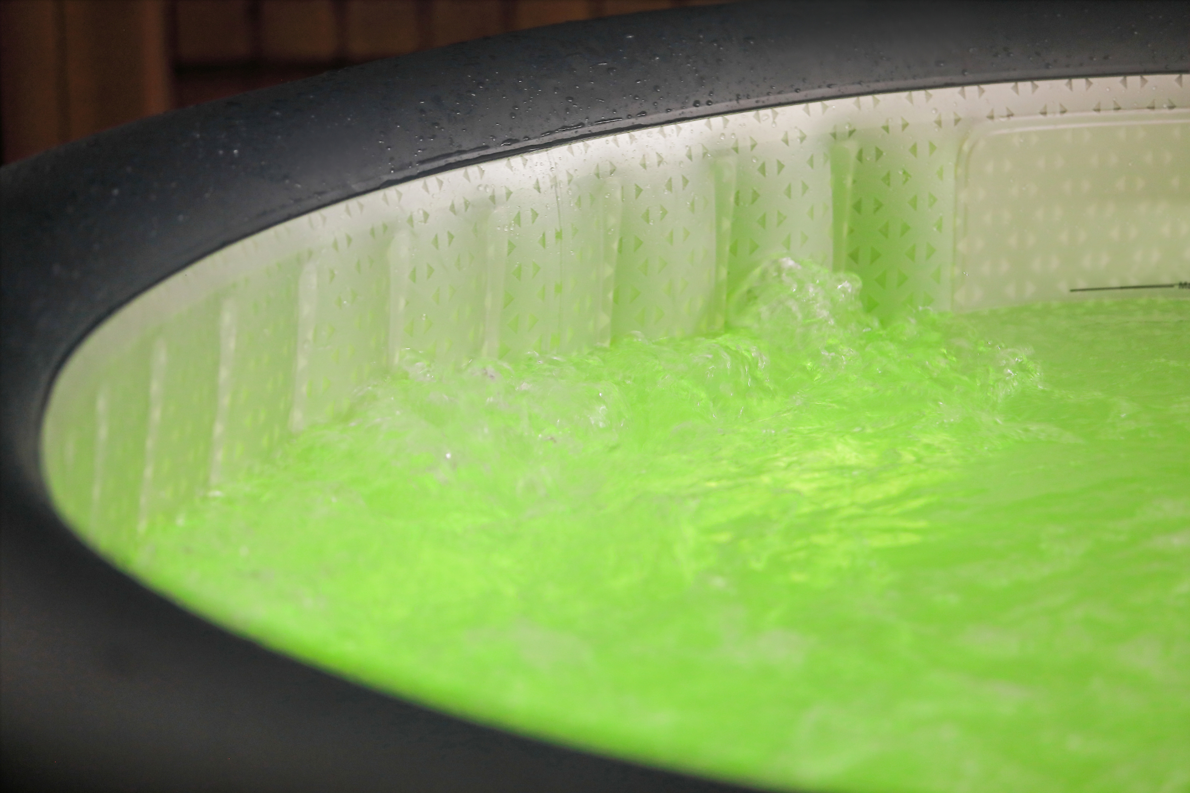 MSPA | AURORA | Urban Series | Inflatable Hot Tub & Spa | Light up the night | Upto 6 Person - Energize Trek