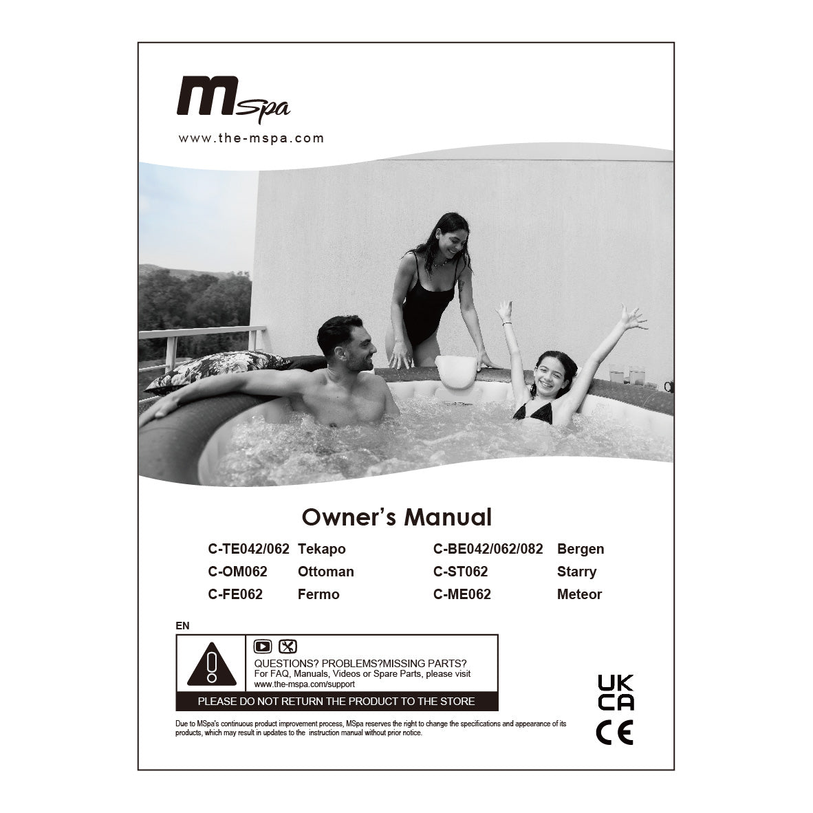 MSPA | TEKAPO | Comfort Series | Inflatable Hot Tub & Spa | Metallic Blue | Upto 6 Person - Energize Trek