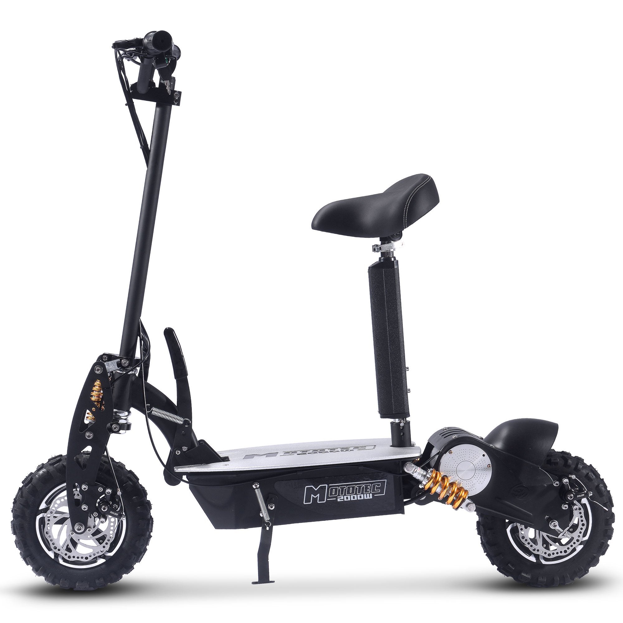 48V 2000W Foldable Stand up scooter w/ detachable seat - Energize Trek