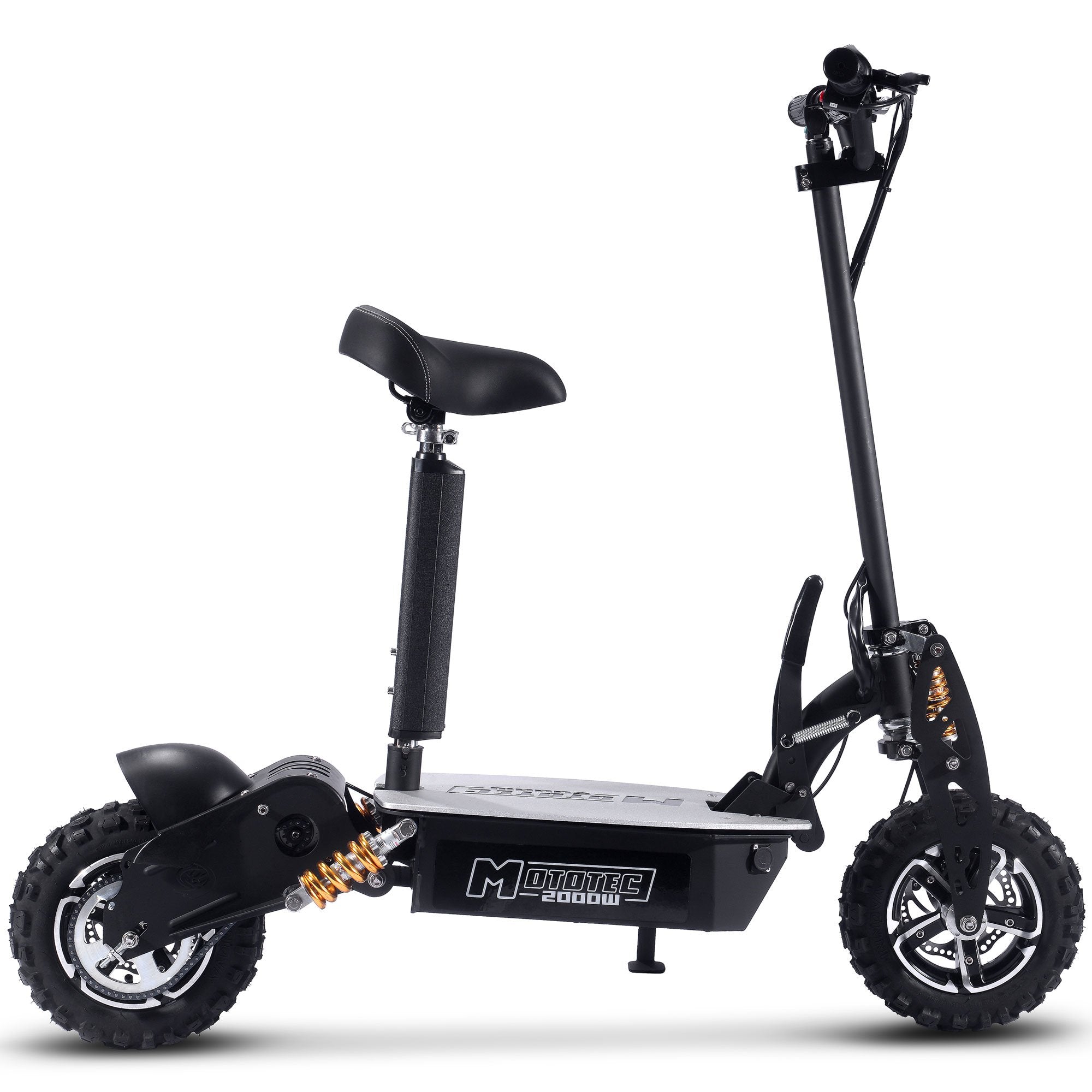 48V 2000W Foldable Stand up scooter w/ detachable seat - Energize Trek