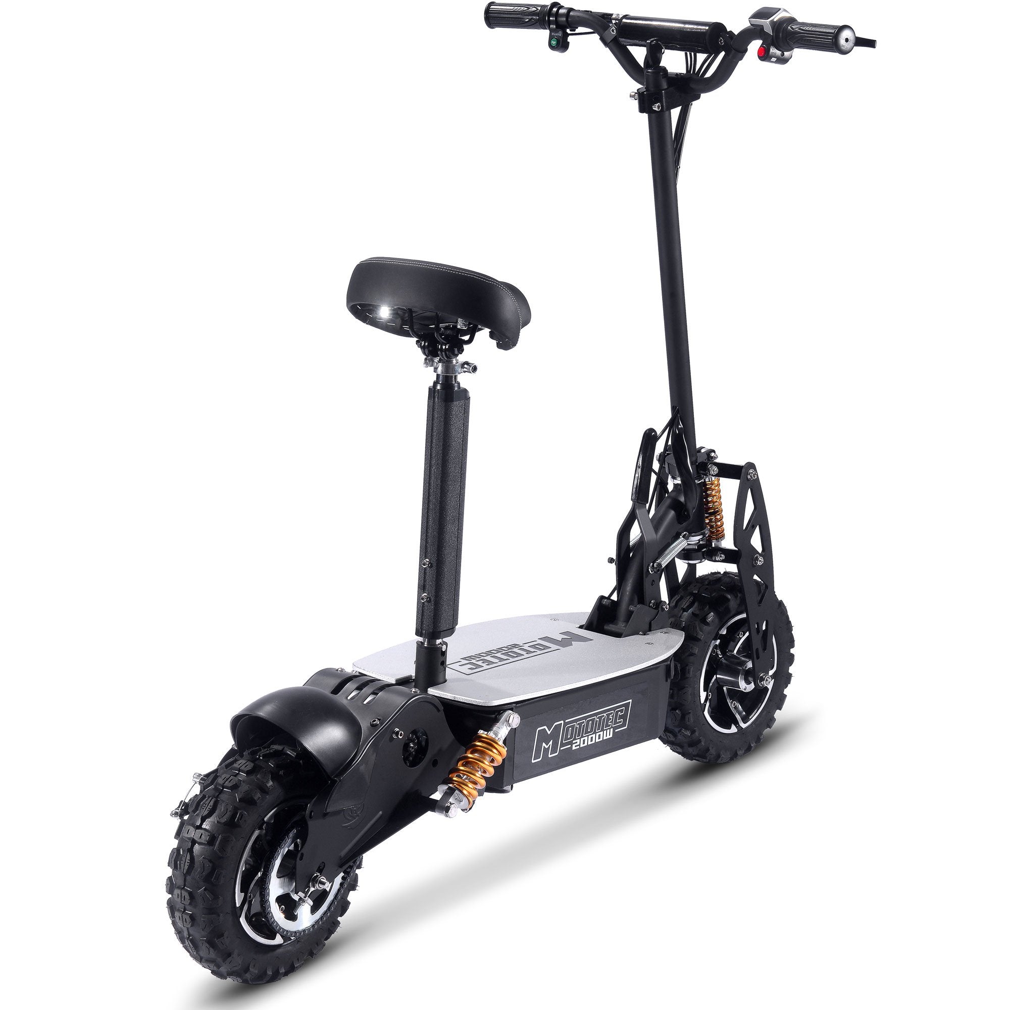 48V 2000W Foldable Stand up scooter w/ detachable seat - Energize Trek