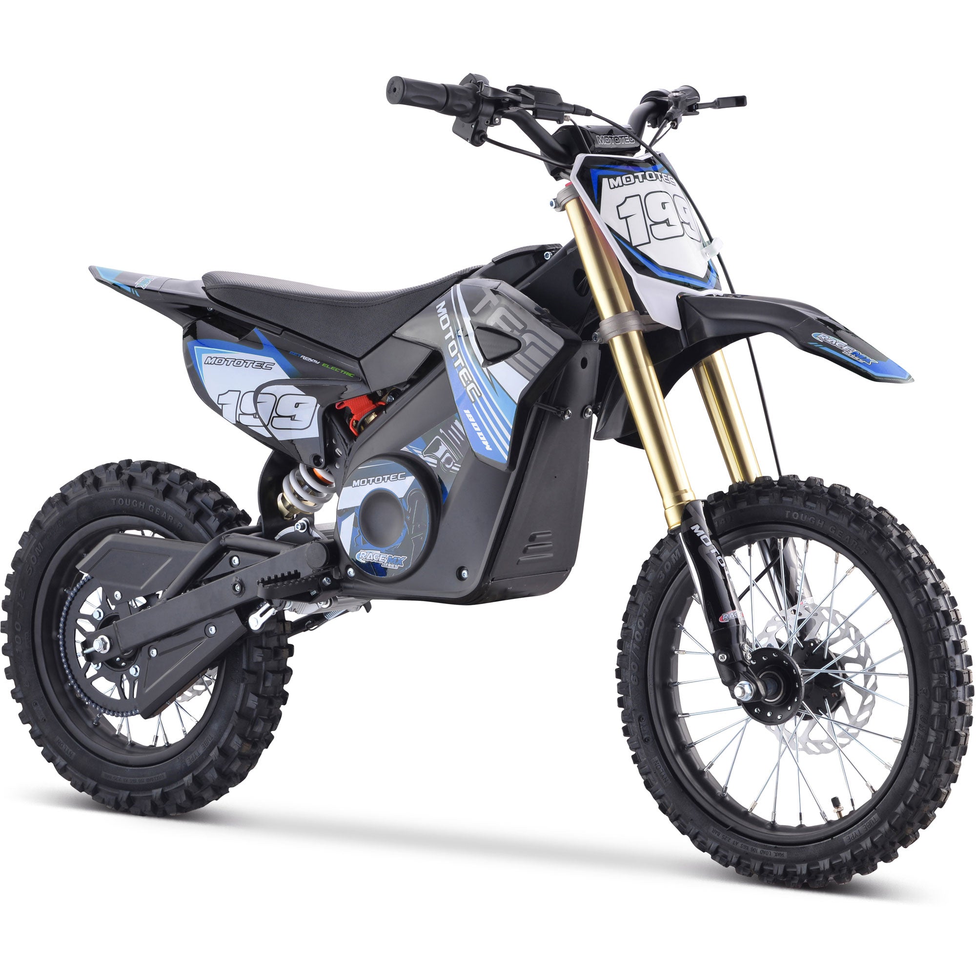48V 1.8kW Lithium Electric Dirt Bike (2.5 HP equivalent) - Energize Trek