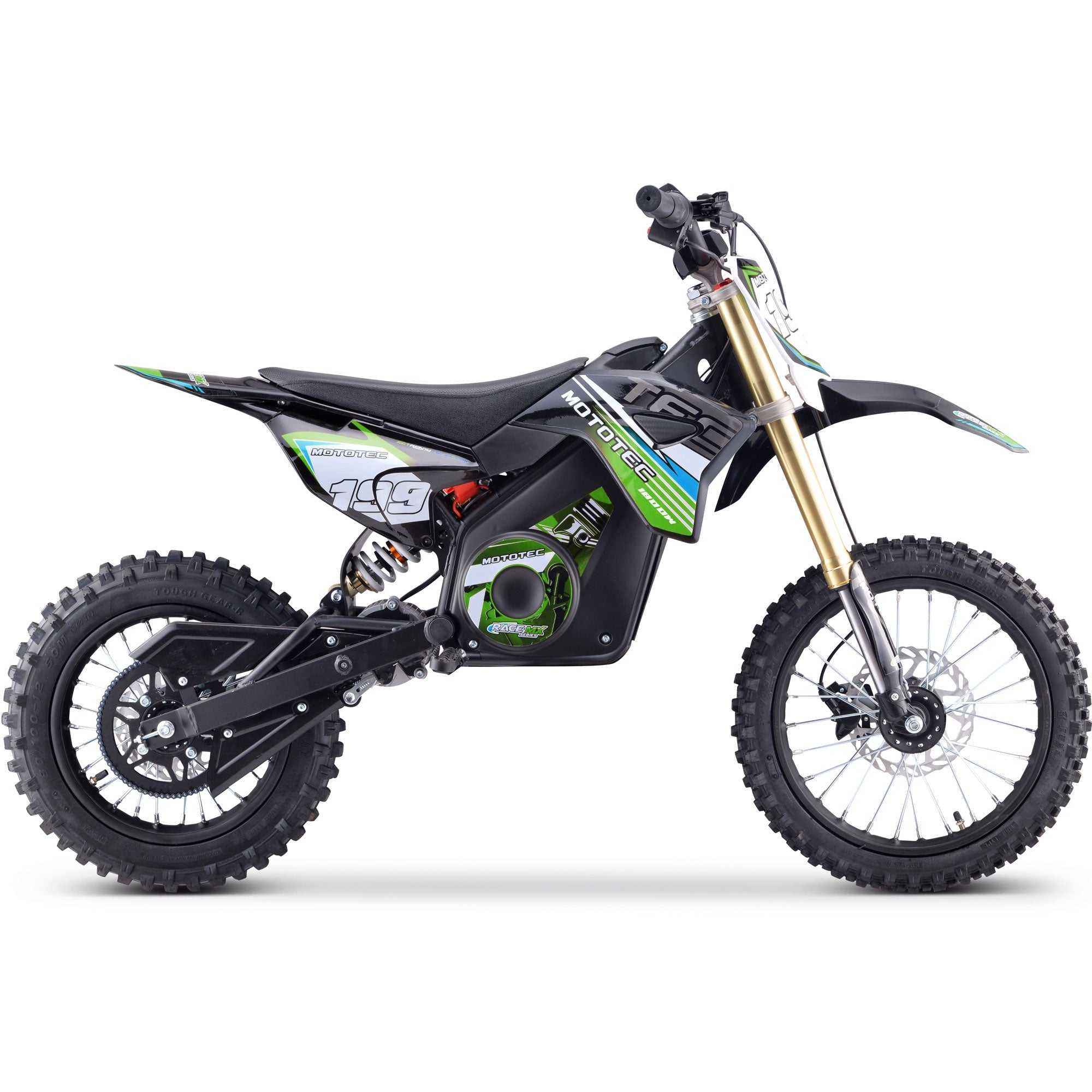 48V 1.8kW Lithium Electric Dirt Bike (2.5 HP equivalent) - Energize Trek