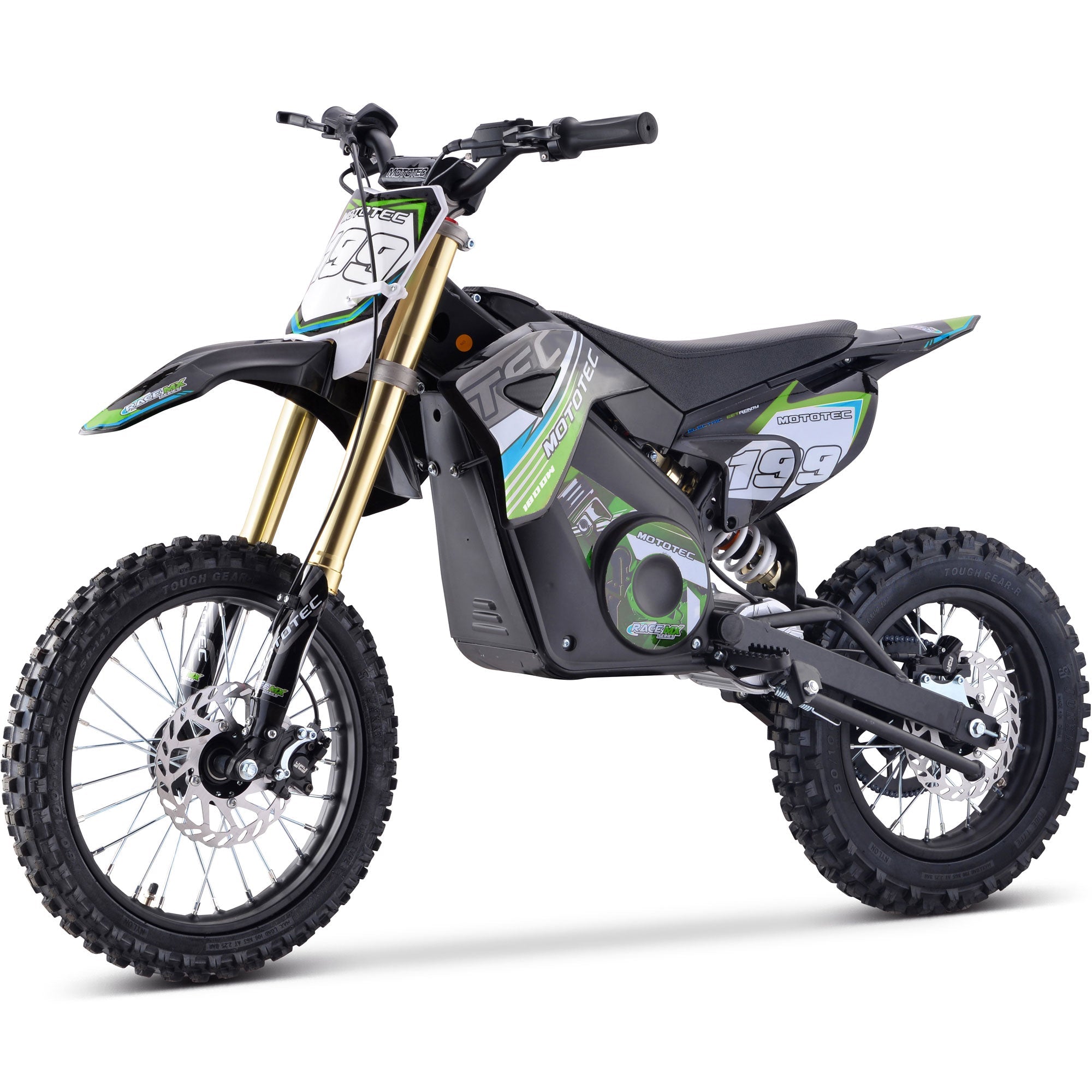 48V 1.8kW Lithium Electric Dirt Bike (2.5 HP equivalent) - Energize Trek
