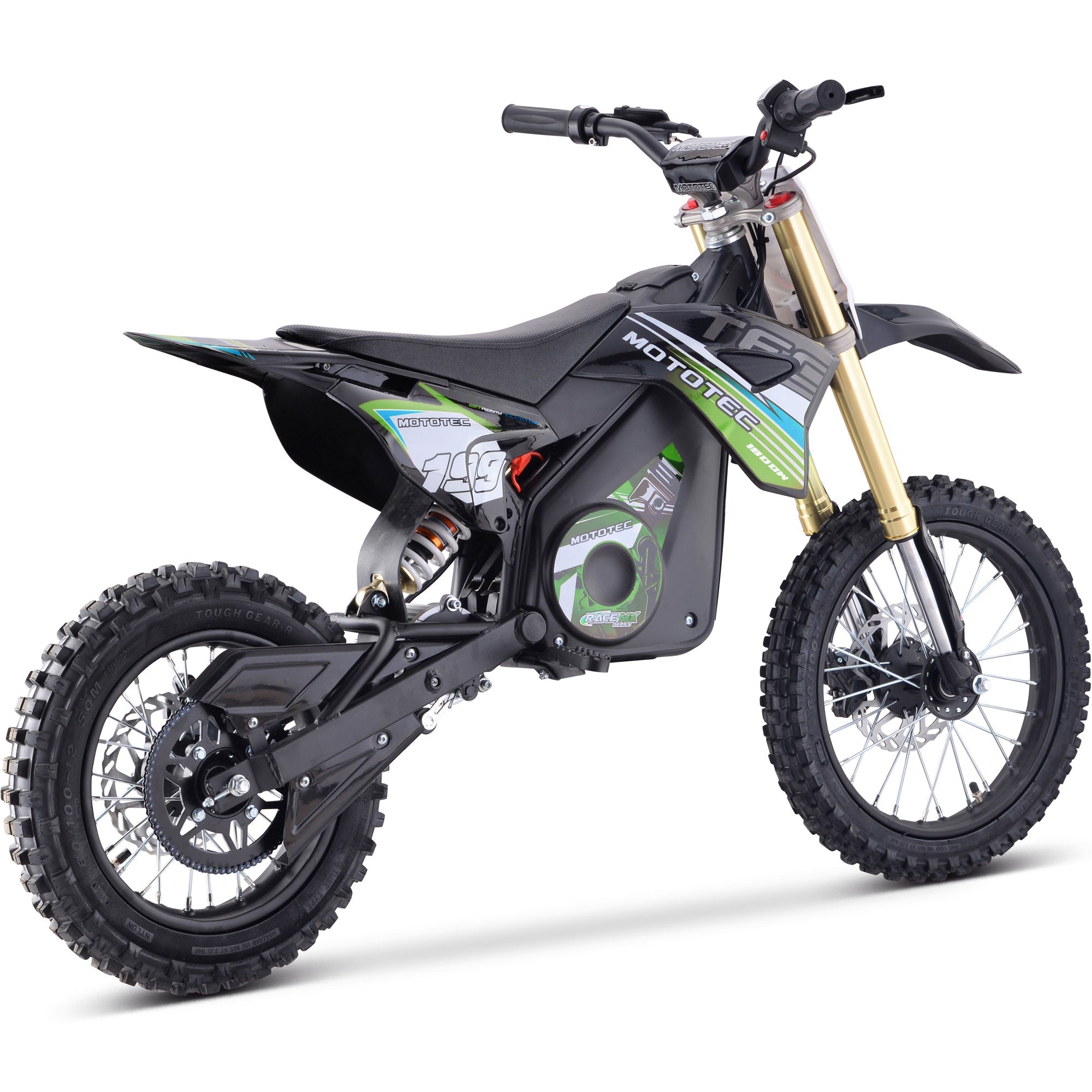 48V 1.8kW Lithium Electric Dirt Bike (2.5 HP equivalent) - Energize Trek