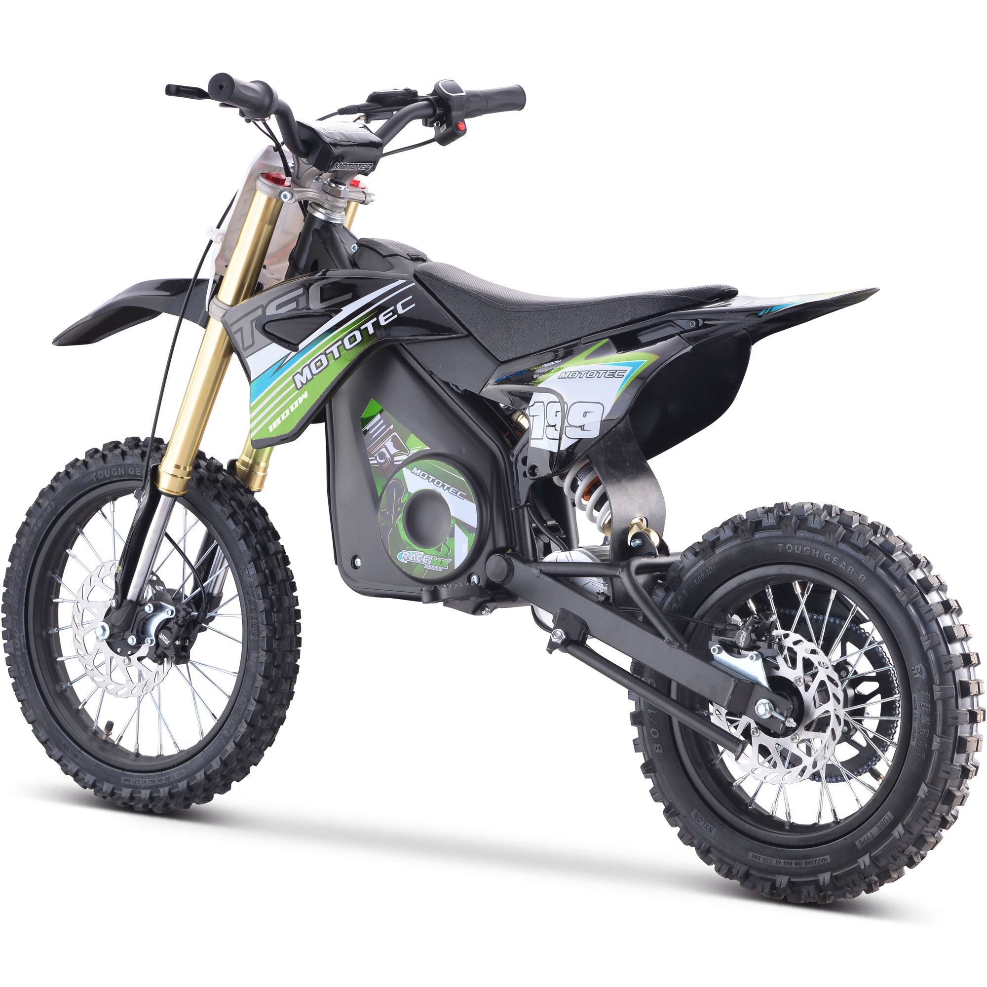 48V 1.8kW Lithium Electric Dirt Bike (2.5 HP equivalent) - Energize Trek