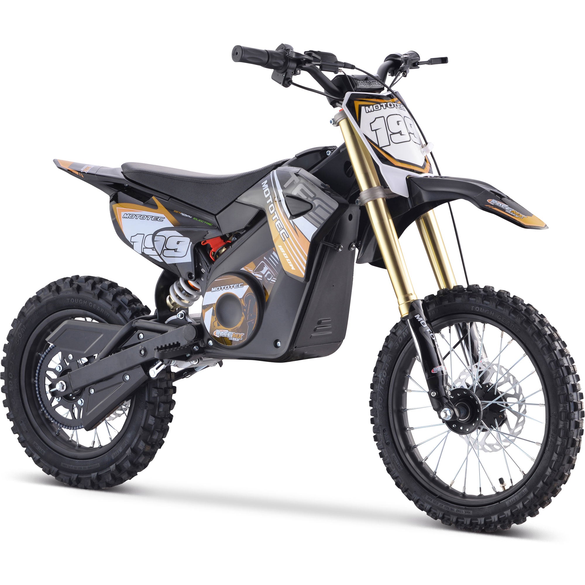 48V 1.8kW Lithium Electric Dirt Bike (2.5 HP equivalent) - Energize Trek