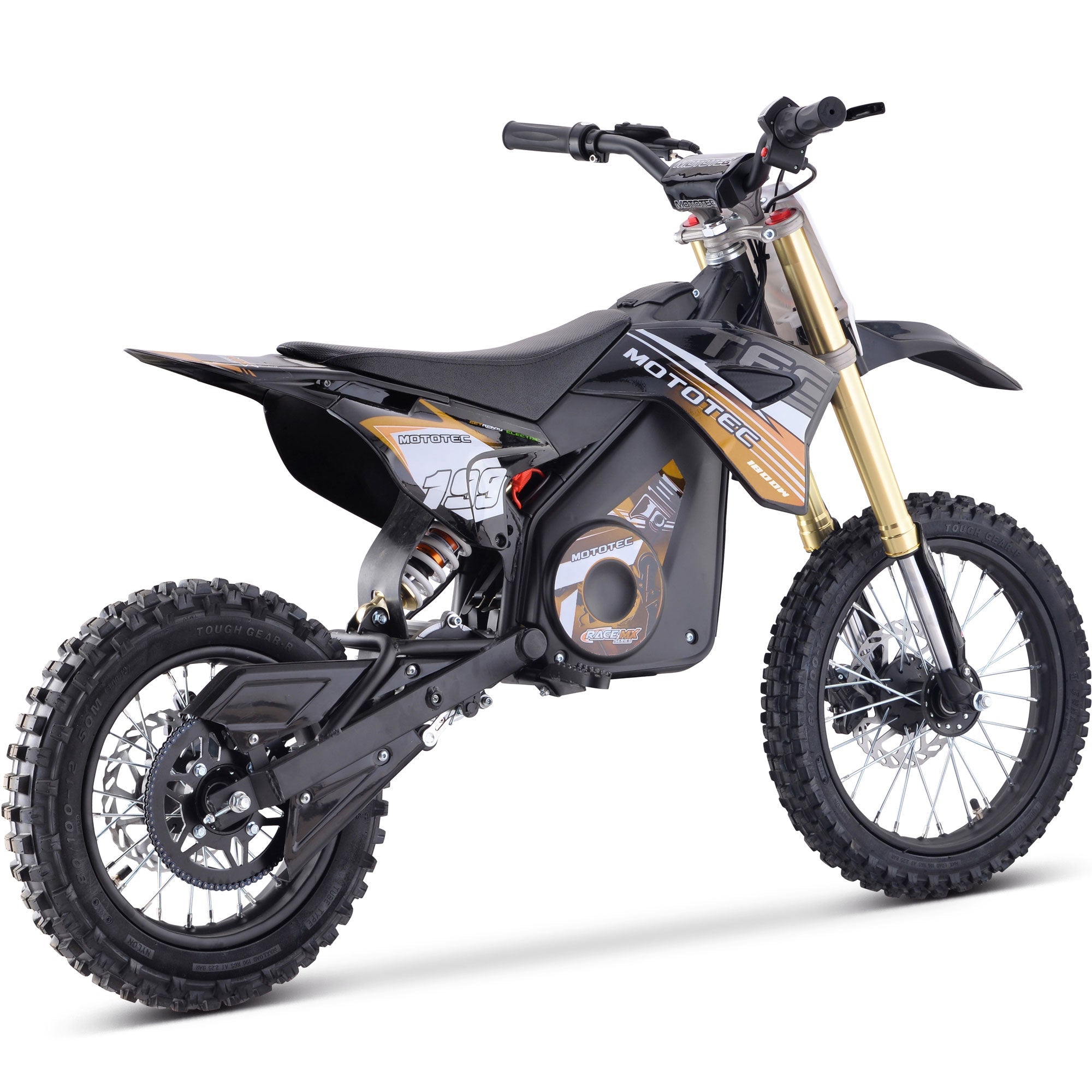 48V 1.8kW Lithium Electric Dirt Bike (2.5 HP equivalent) - Energize Trek