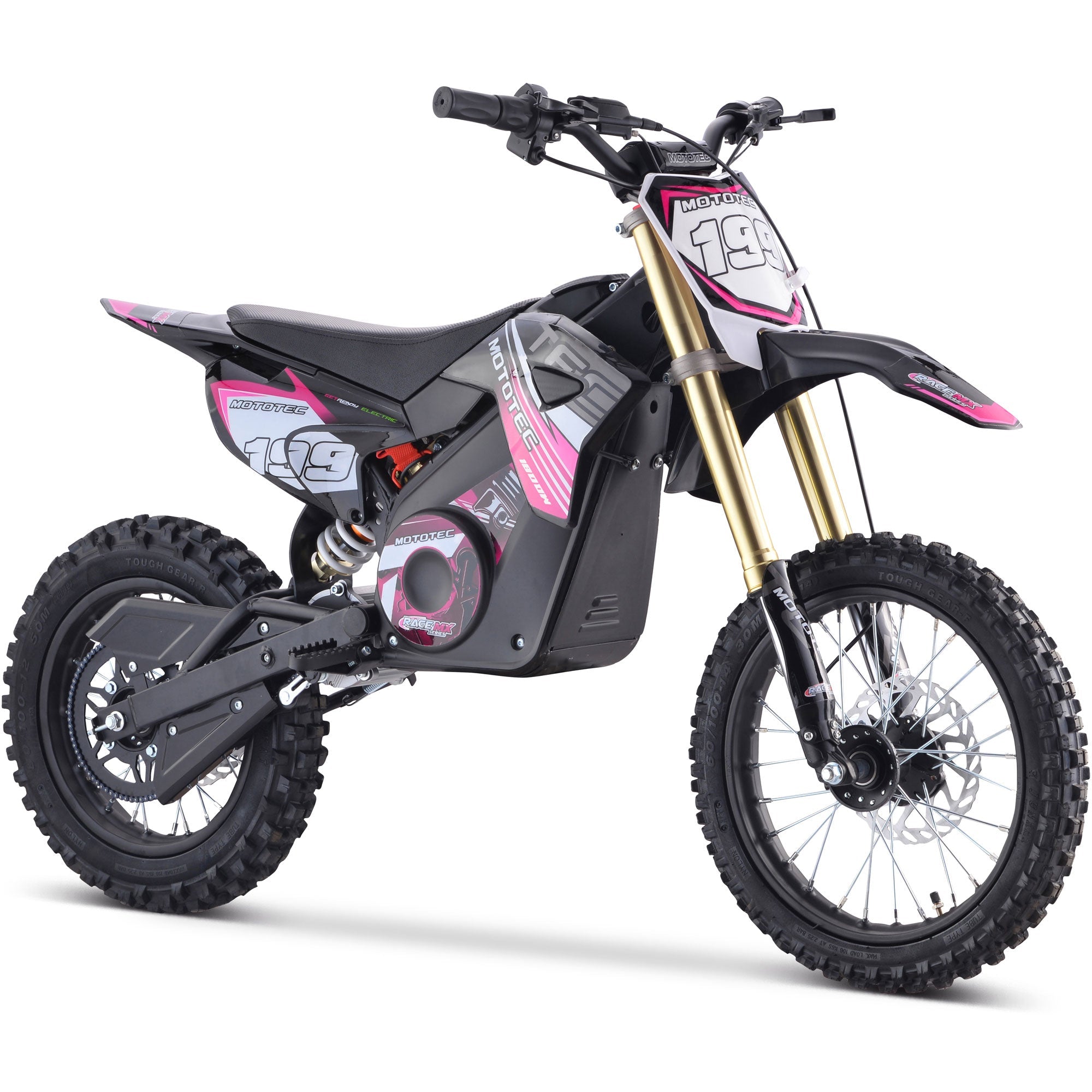 48V 1.8kW Lithium Electric Dirt Bike (2.5 HP equivalent) - Energize Trek