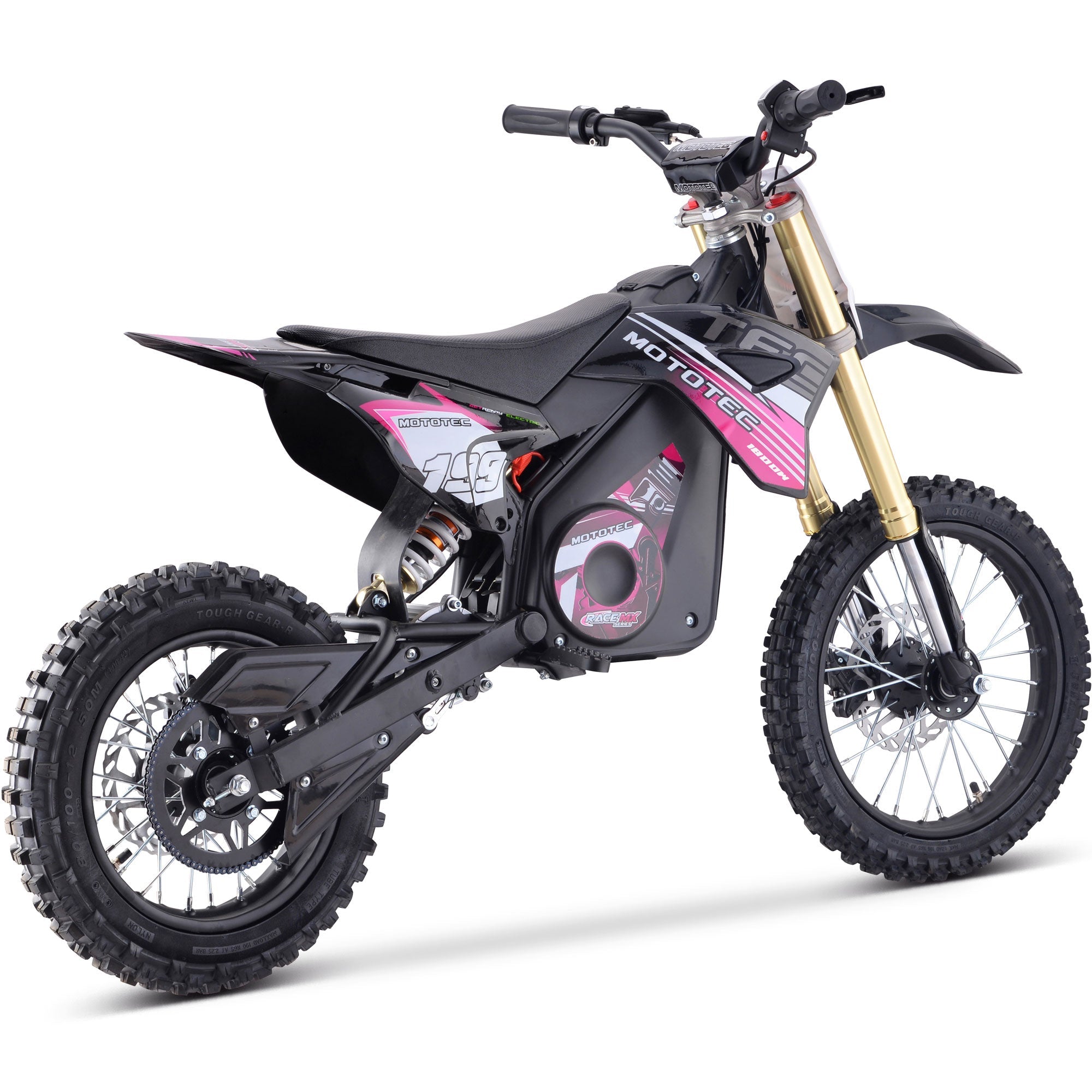 48V 1.8kW Lithium Electric Dirt Bike (2.5 HP equivalent) - Energize Trek