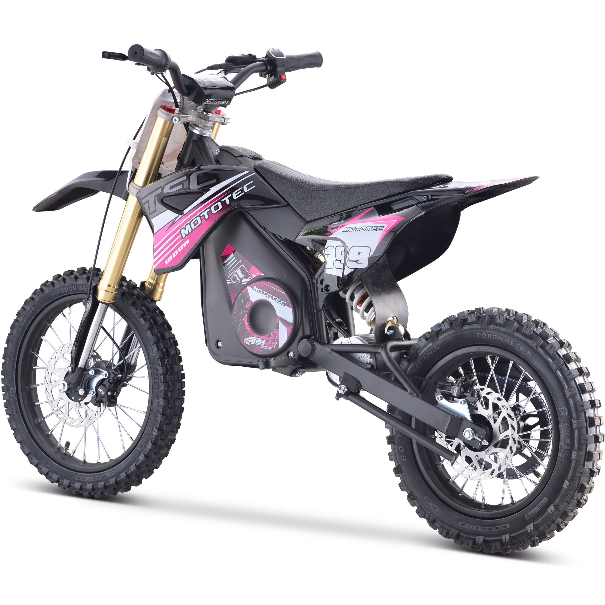 48V 1.8kW Lithium Electric Dirt Bike (2.5 HP equivalent) - Energize Trek
