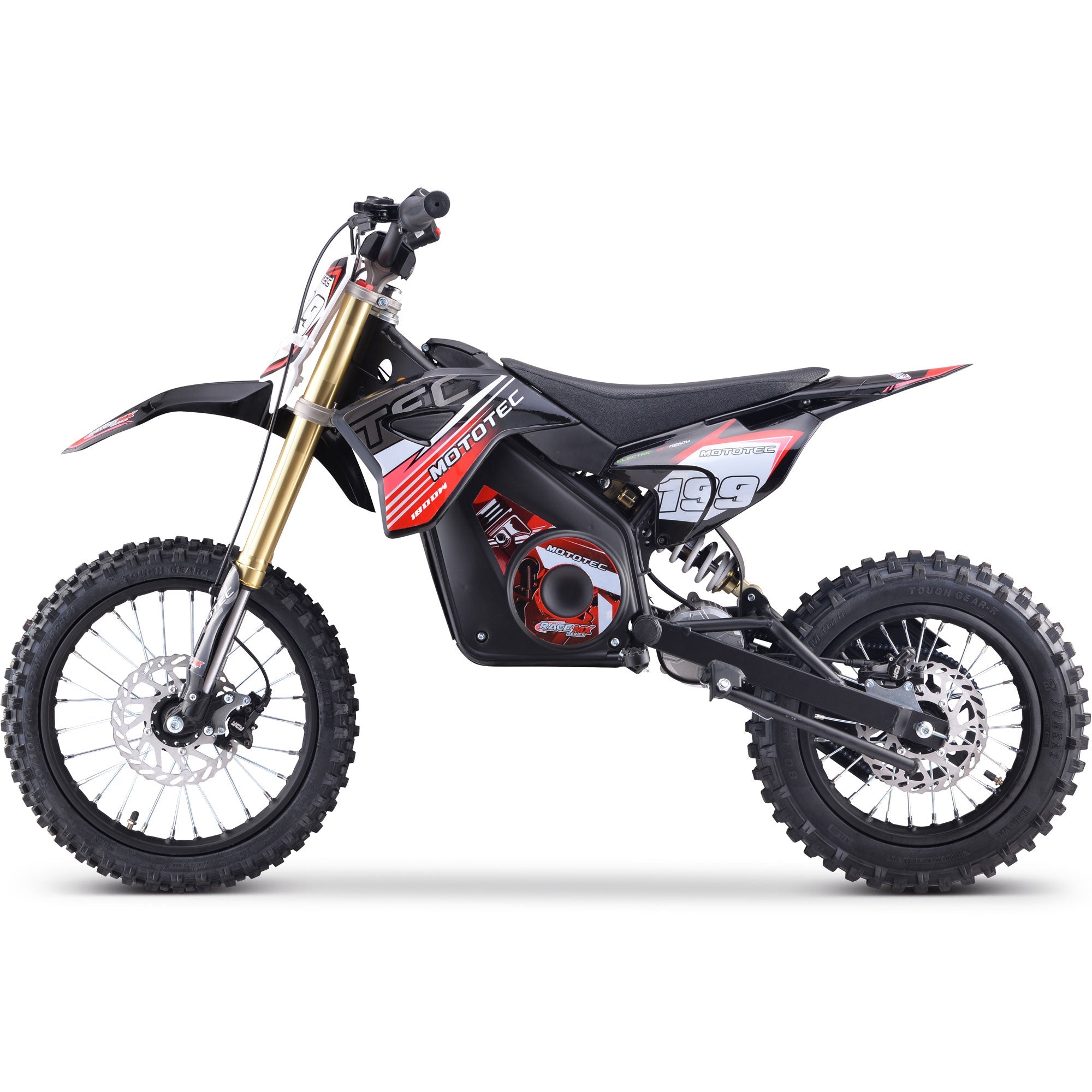 48V 1.8kW Lithium Electric Dirt Bike (2.5 HP equivalent) - Energize Trek