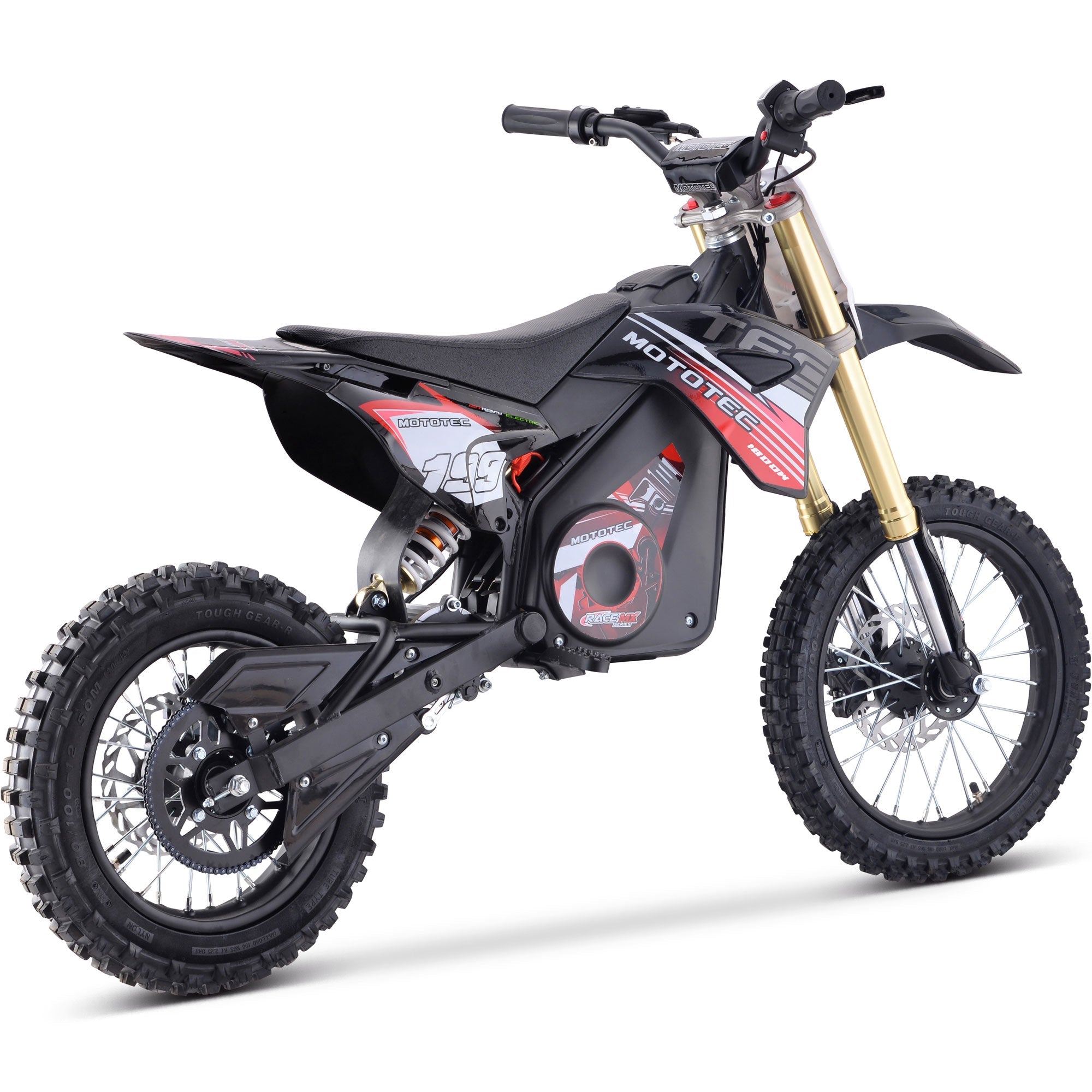 48V 1.8kW Lithium Electric Dirt Bike (2.5 HP equivalent) - Energize Trek