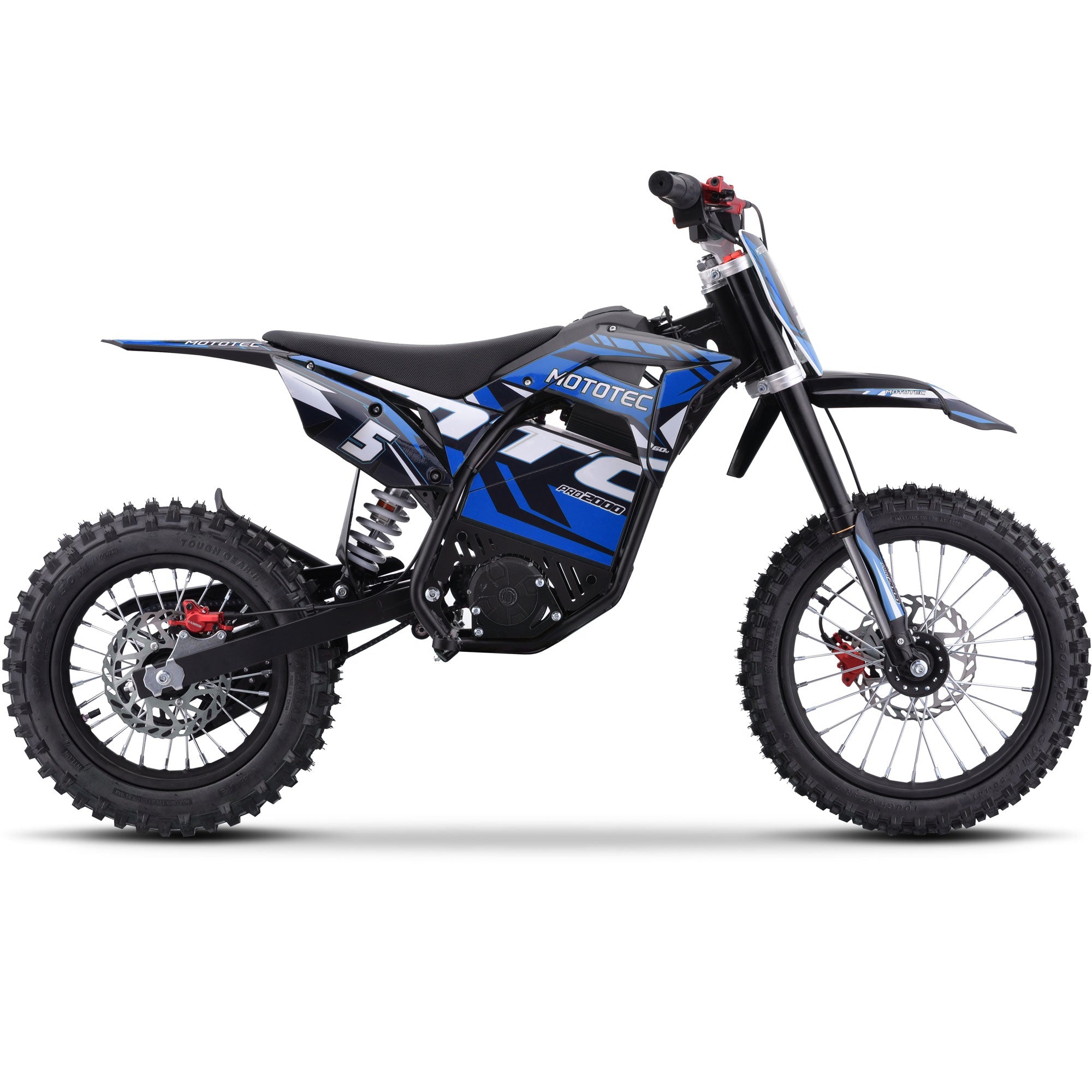 60V 2 kW Lithium Electric Dirt Bike - Energize Trek
