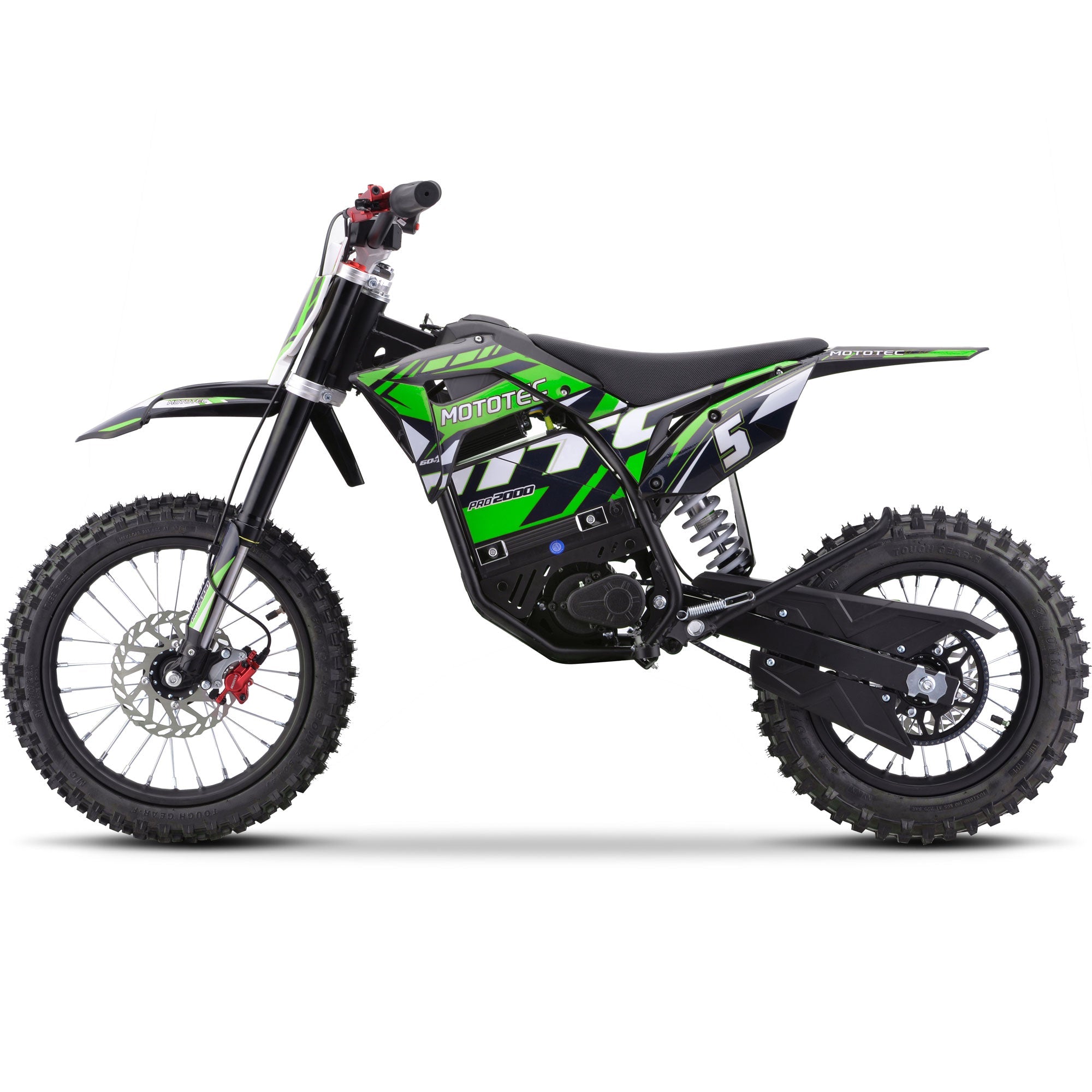 60V 2 kW Lithium Electric Dirt Bike - Energize Trek