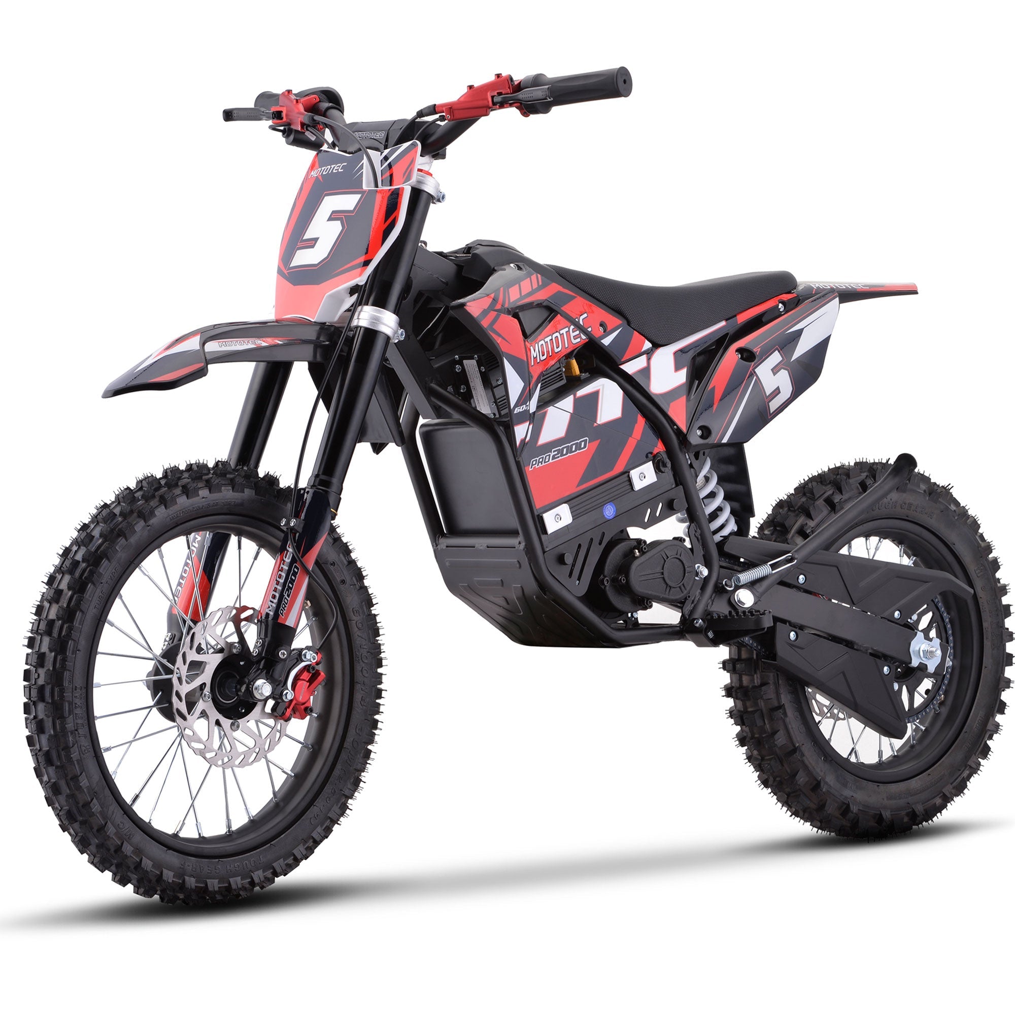 60V 2 kW Lithium Electric Dirt Bike - Energize Trek