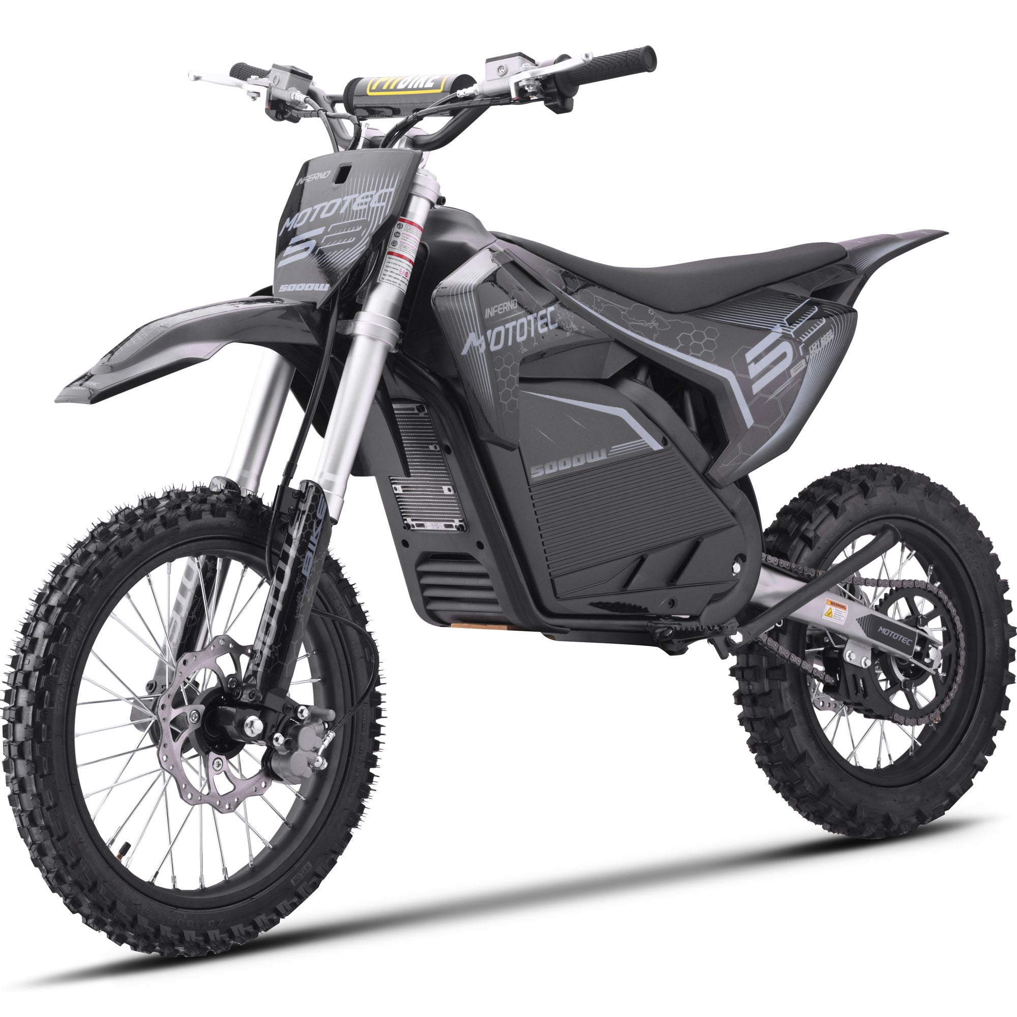 72V 5 kW Electric Dirt Bike - Energize Trek