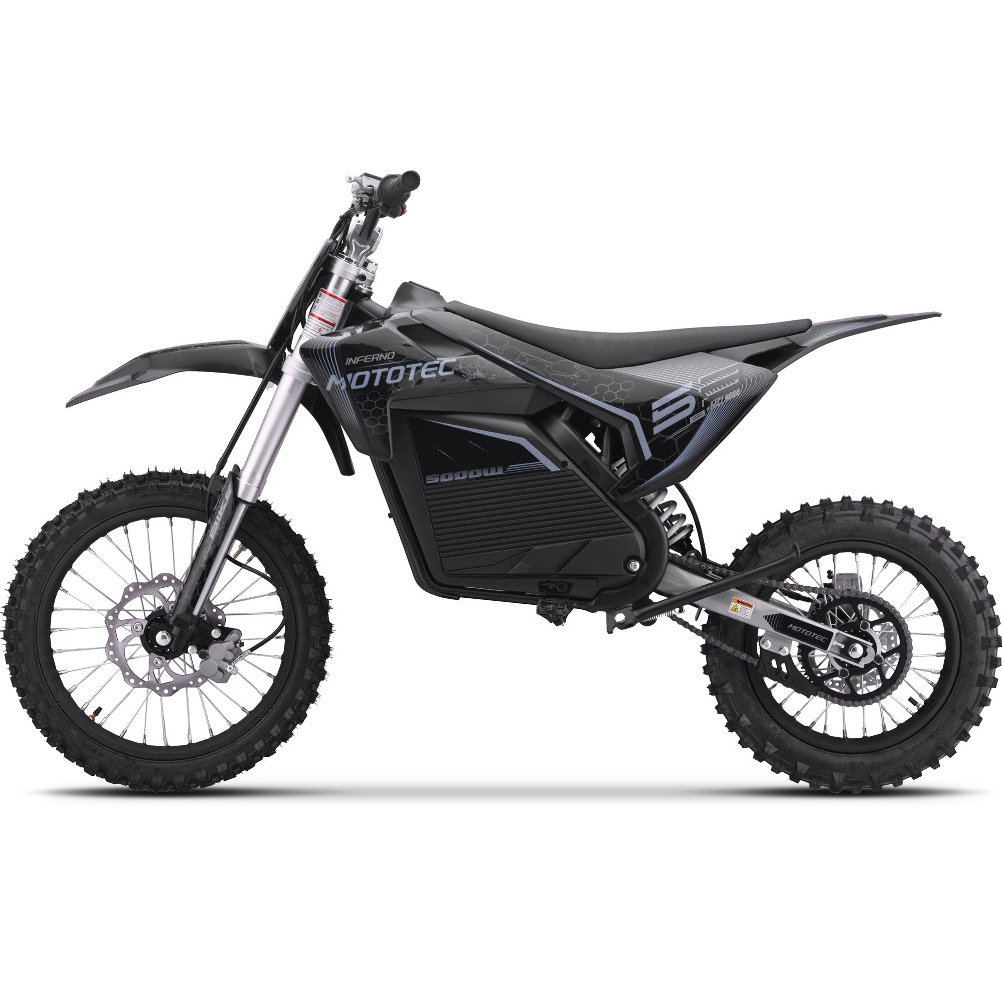 72V 5 kW Electric Dirt Bike - Energize Trek