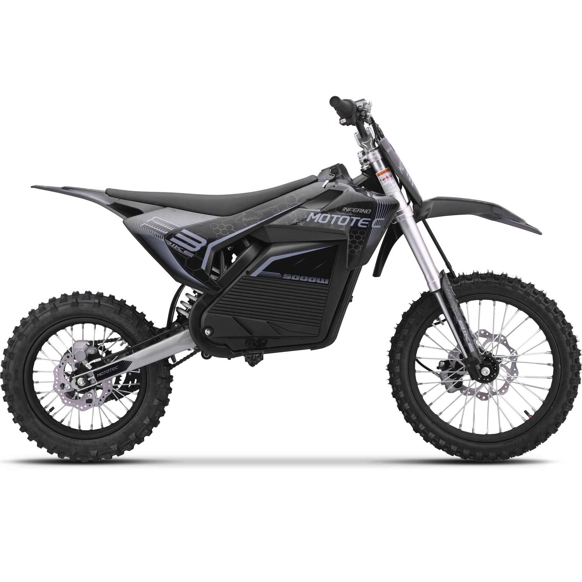 72V 5 kW Electric Dirt Bike - Energize Trek