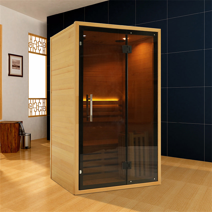 SAUNA EVOLUTION® Indoor Wicking and Perspiration Fumigation Box Wet Sauna Glass 04 - Energize Trek