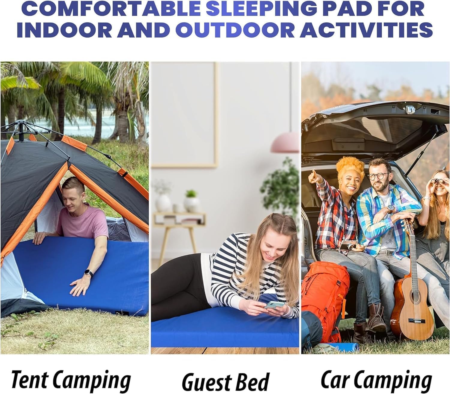 Matrix Air-Cell Memory Foam Camping Mattress - Energize Trek
